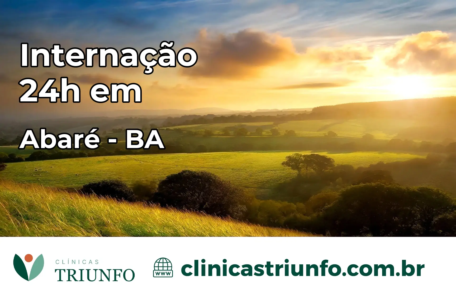 Internação 24 horas em Abaré – BA