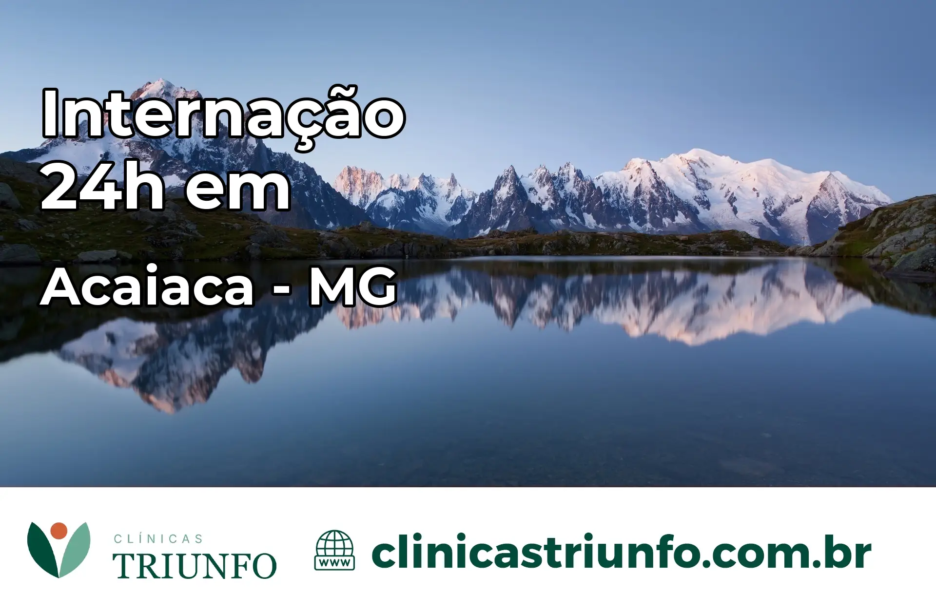 Internação 24 horas em Acaiaca – MG