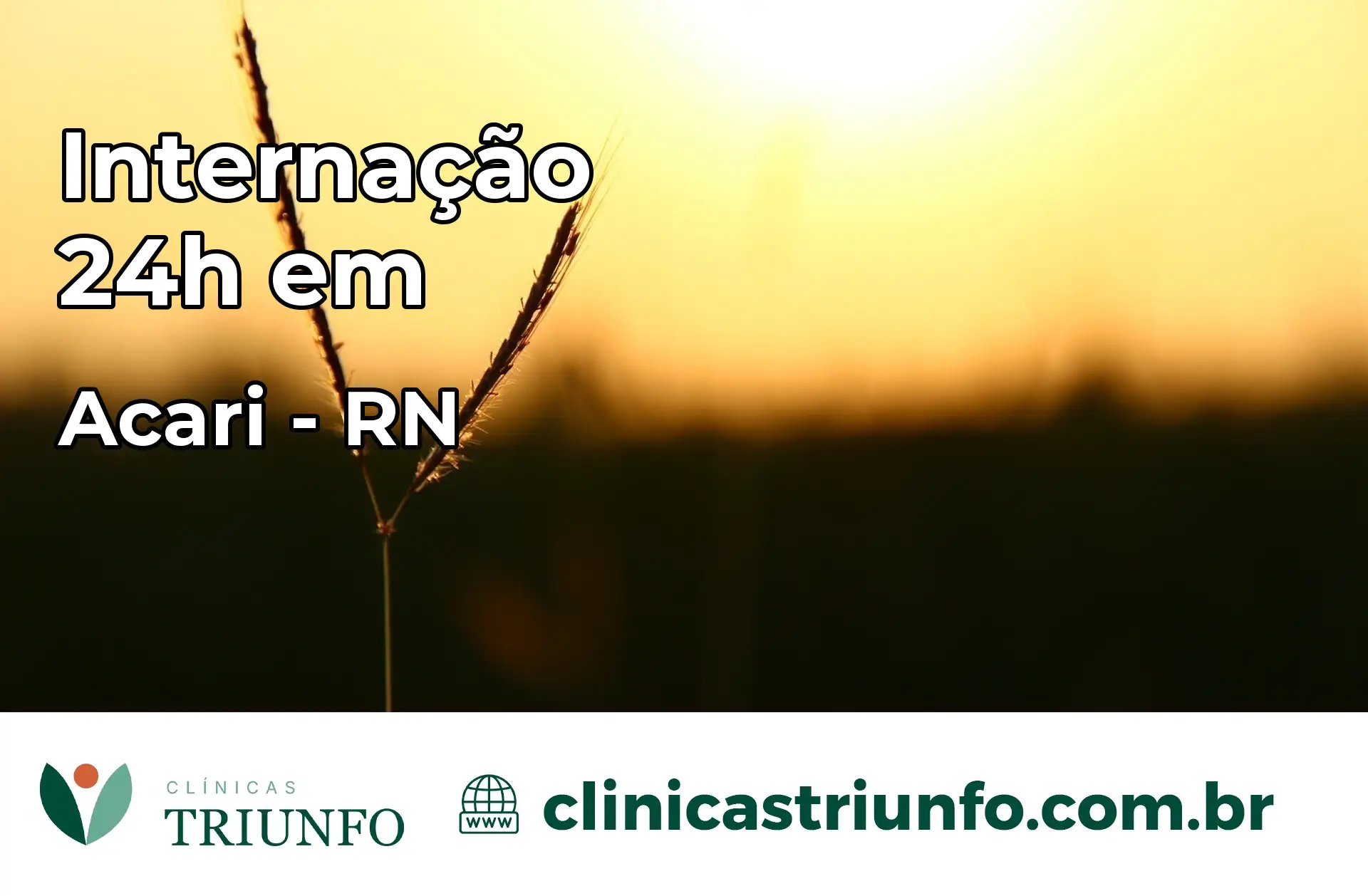 Internação 24 horas em Acari – RN