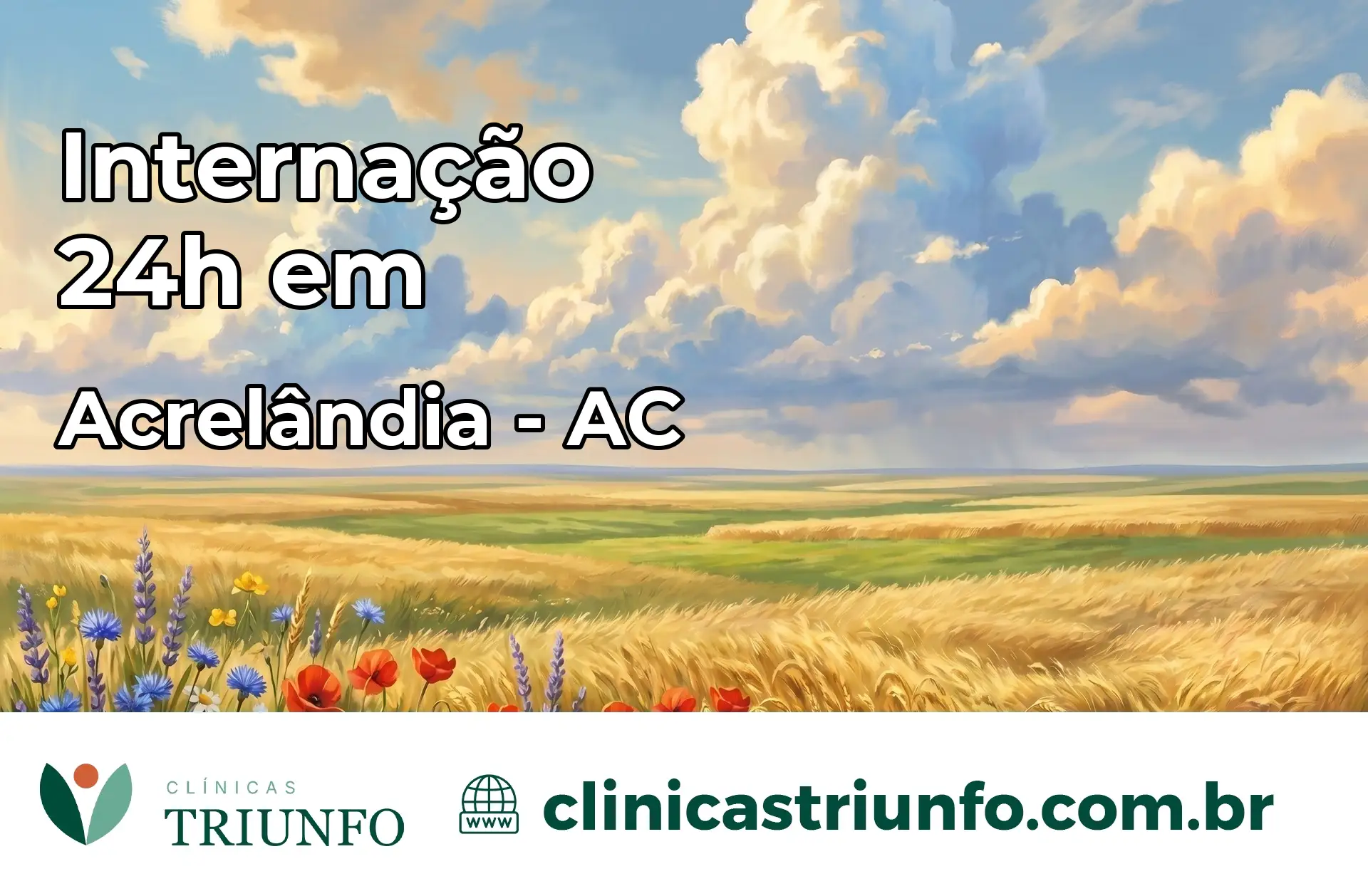 Internação 24 horas em Acrelândia – AC