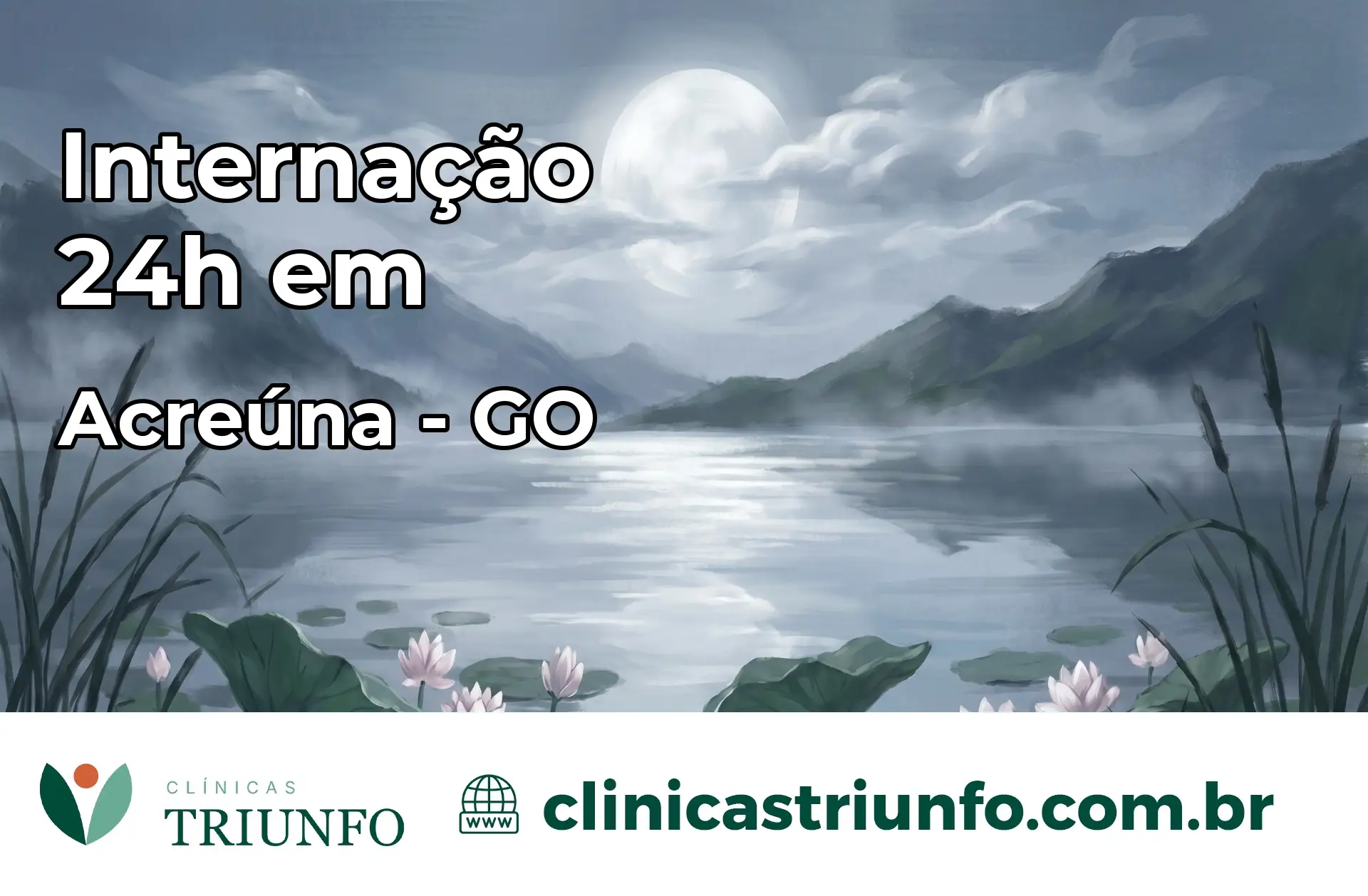 Internação 24 horas em Acreúna – GO