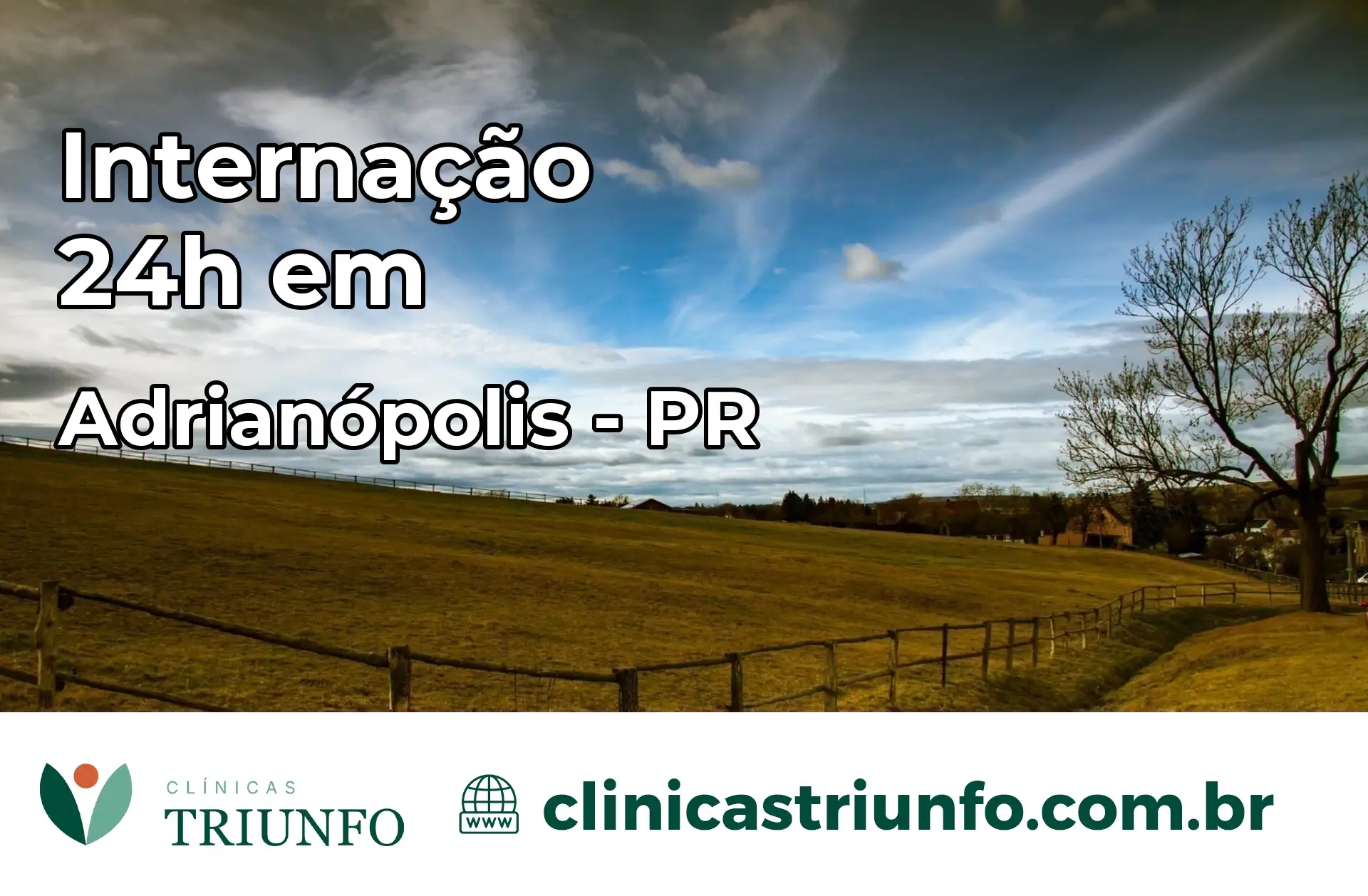 Internação 24 horas em Adrianópolis – PR