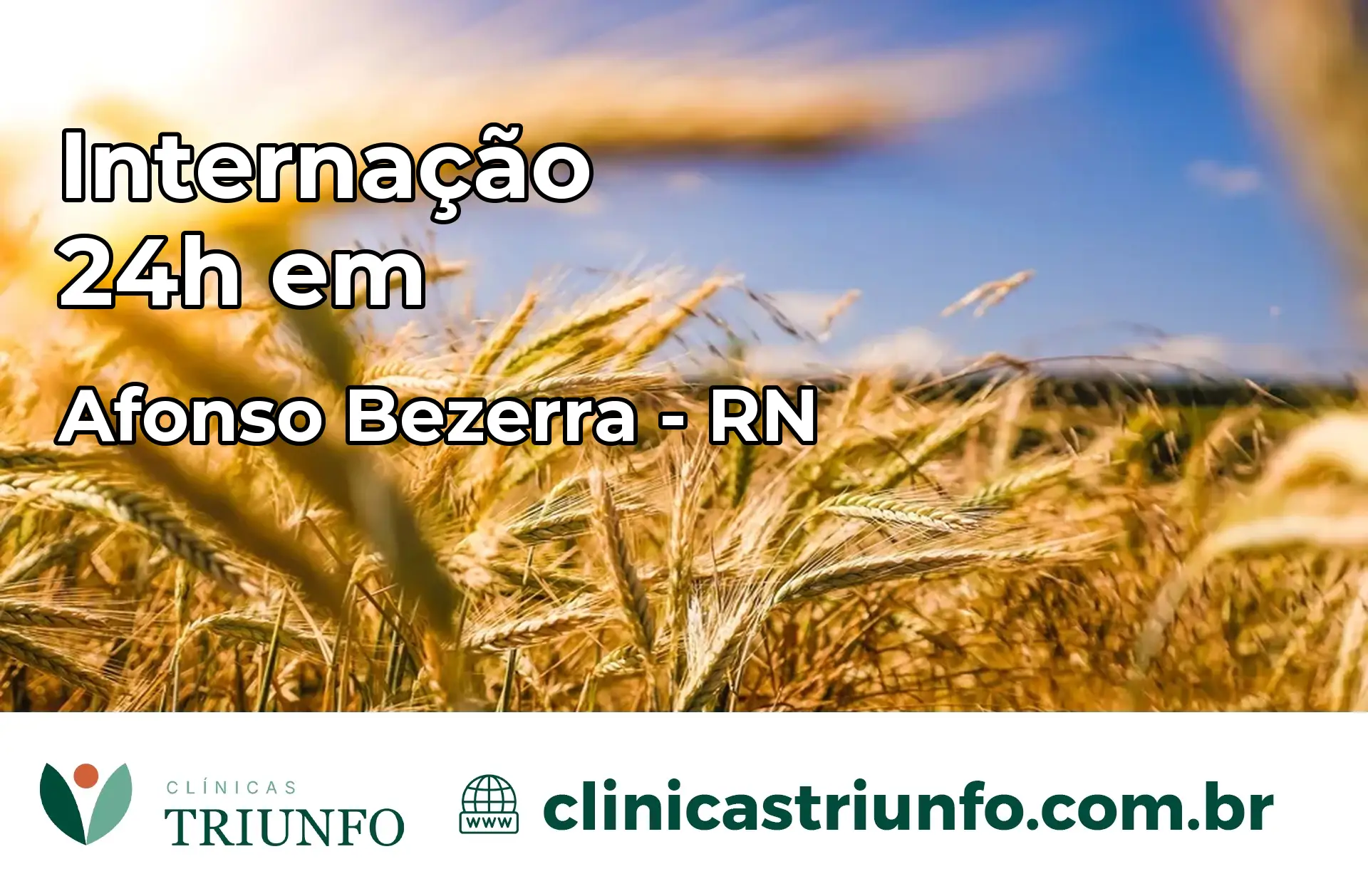 Internação 24 horas em Afonso Bezerra – RN
