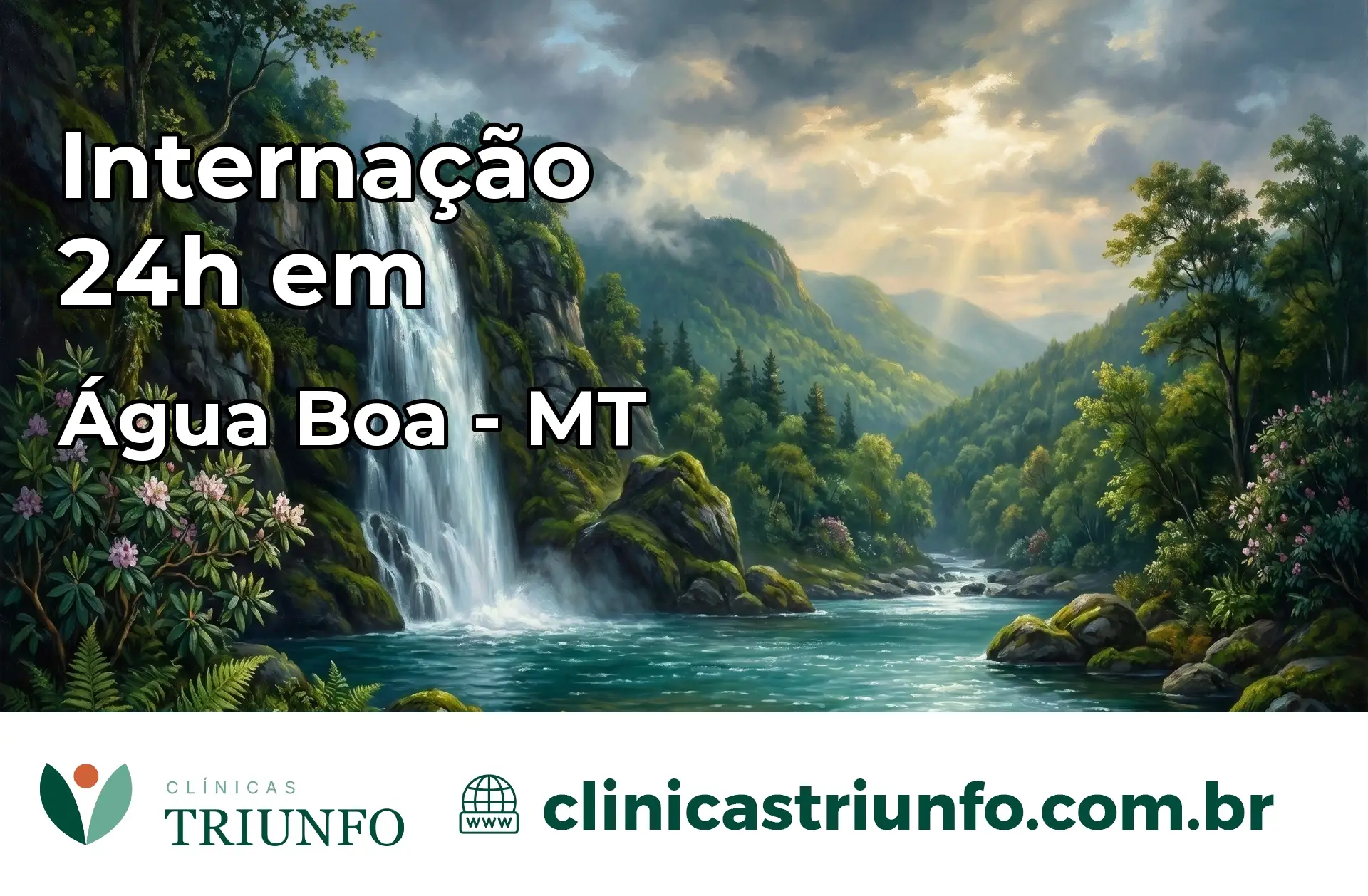 Internação 24 horas em Água Boa – MT