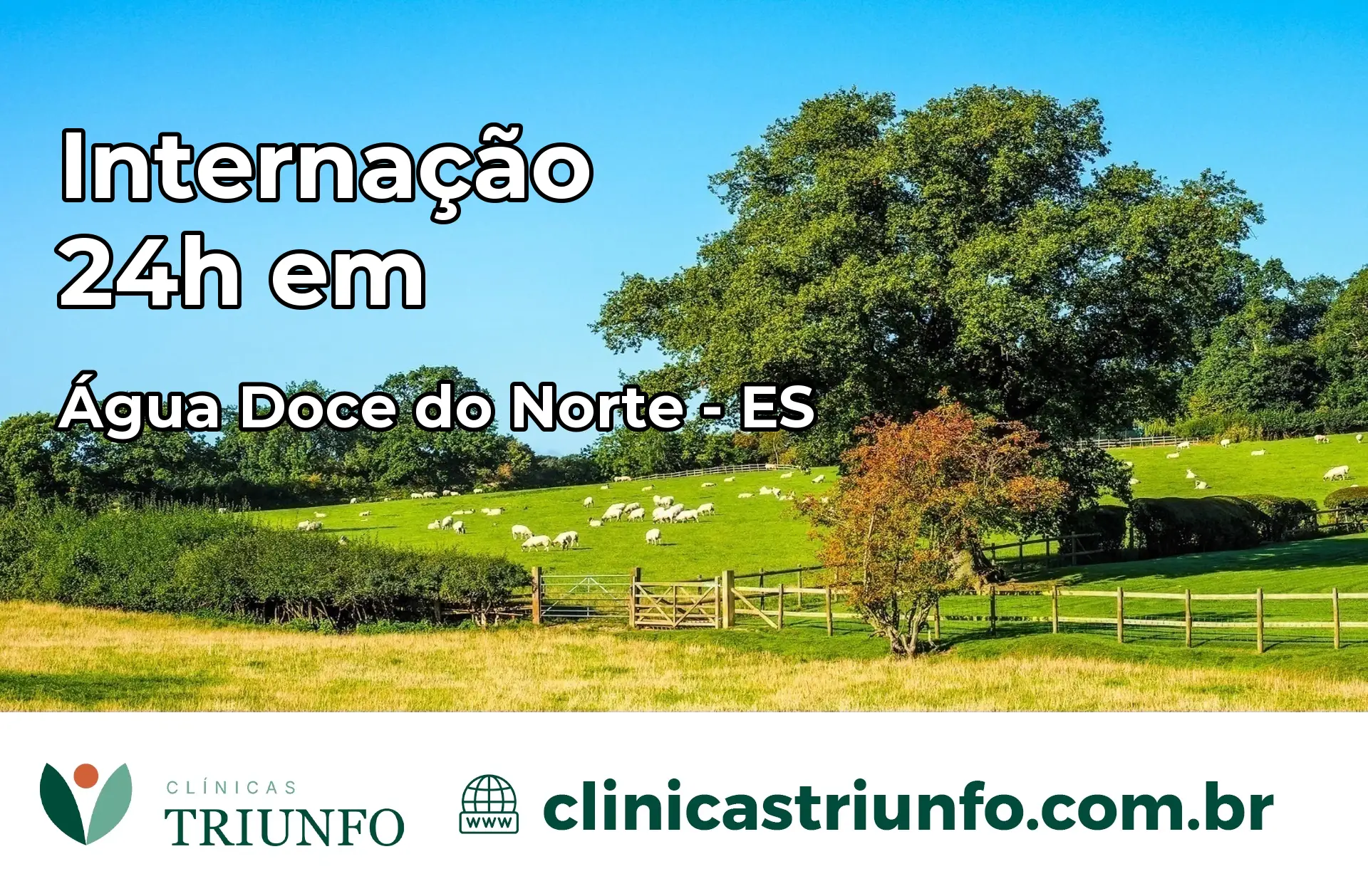 Internação 24 horas em Água Doce do Norte – ES
