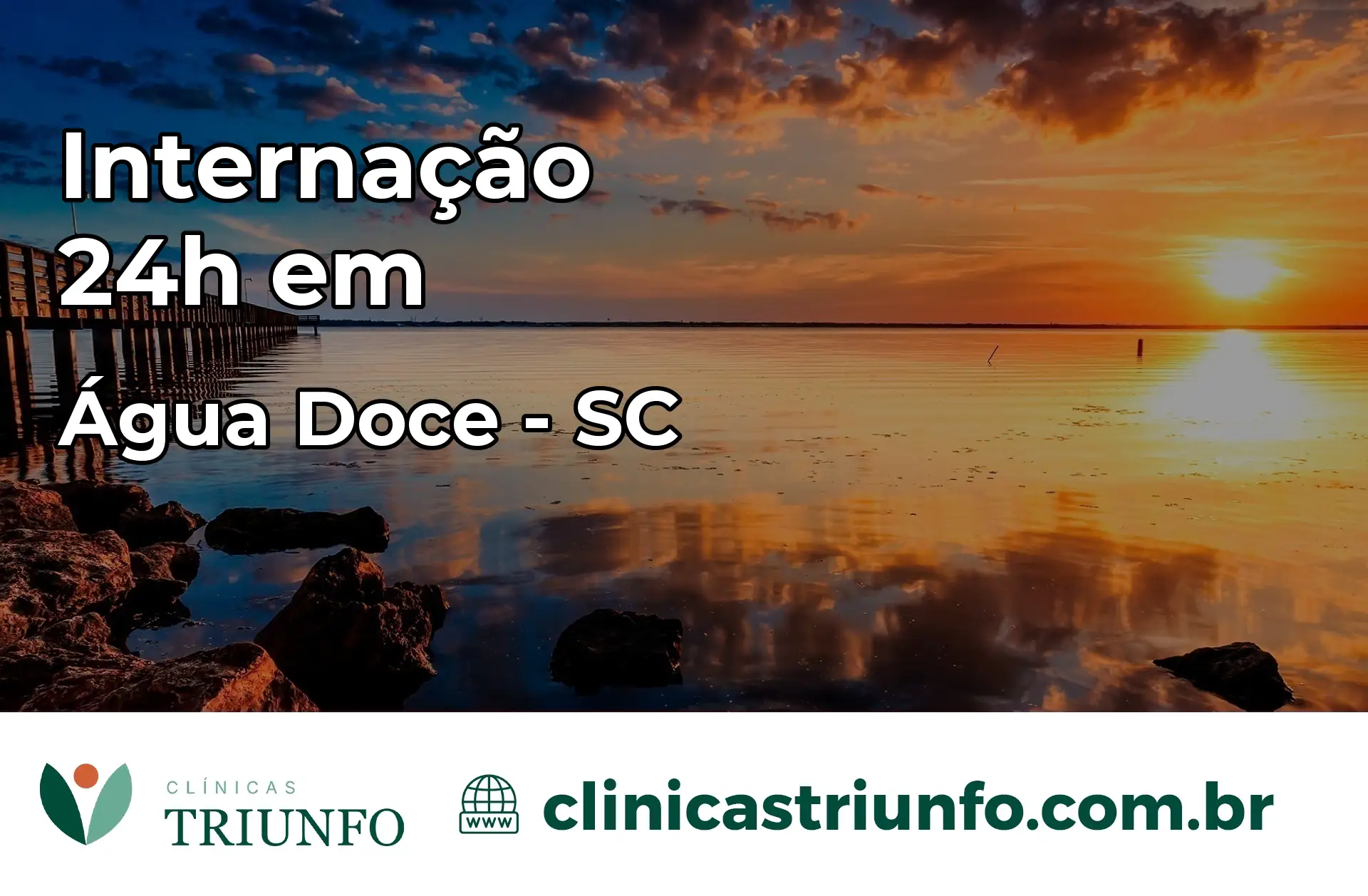 Internação 24 horas em Água Doce – SC