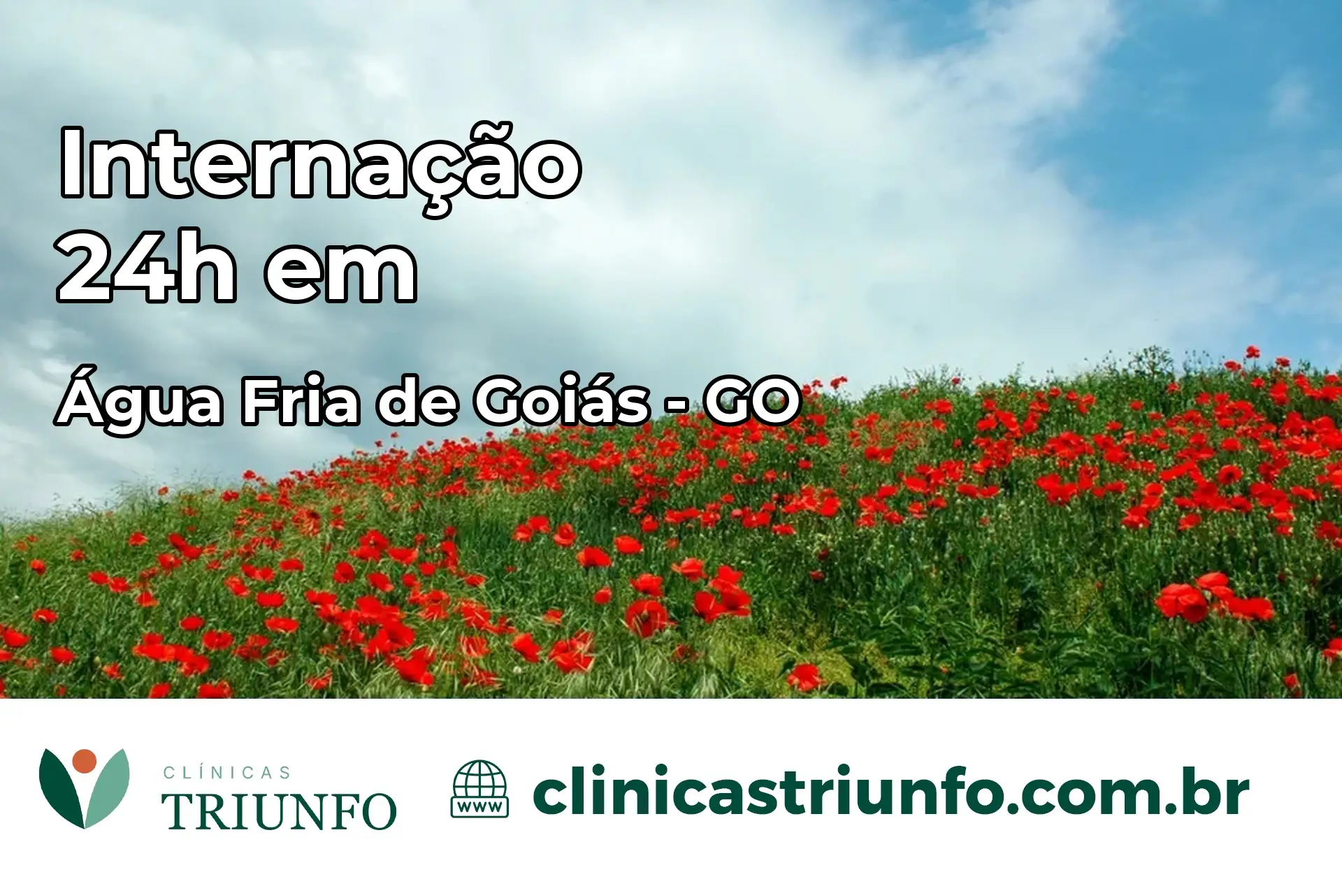 Internação 24 horas em Água Fria de Goiás – GO