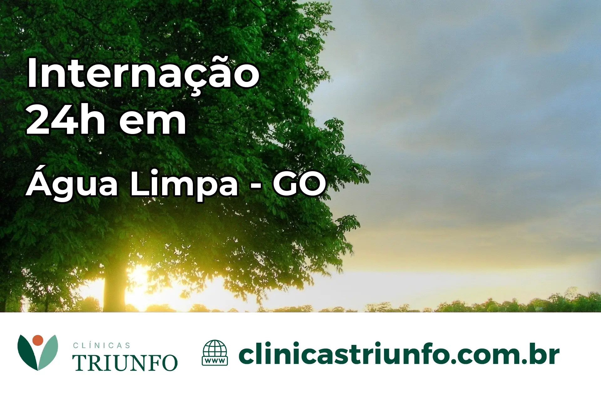 Internação 24 horas em Água Limpa – GO