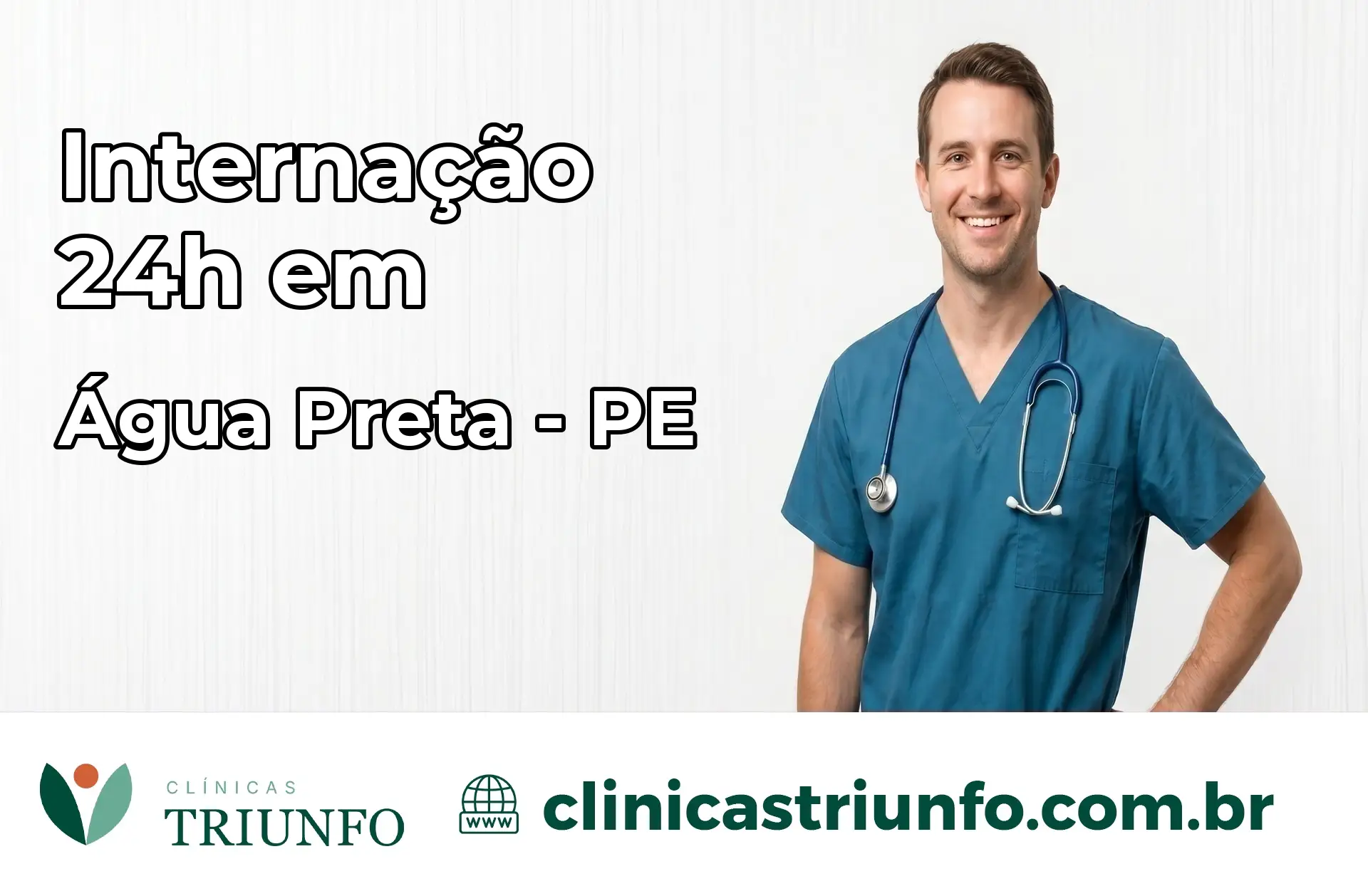 Internação 24 horas em Água Preta – PE