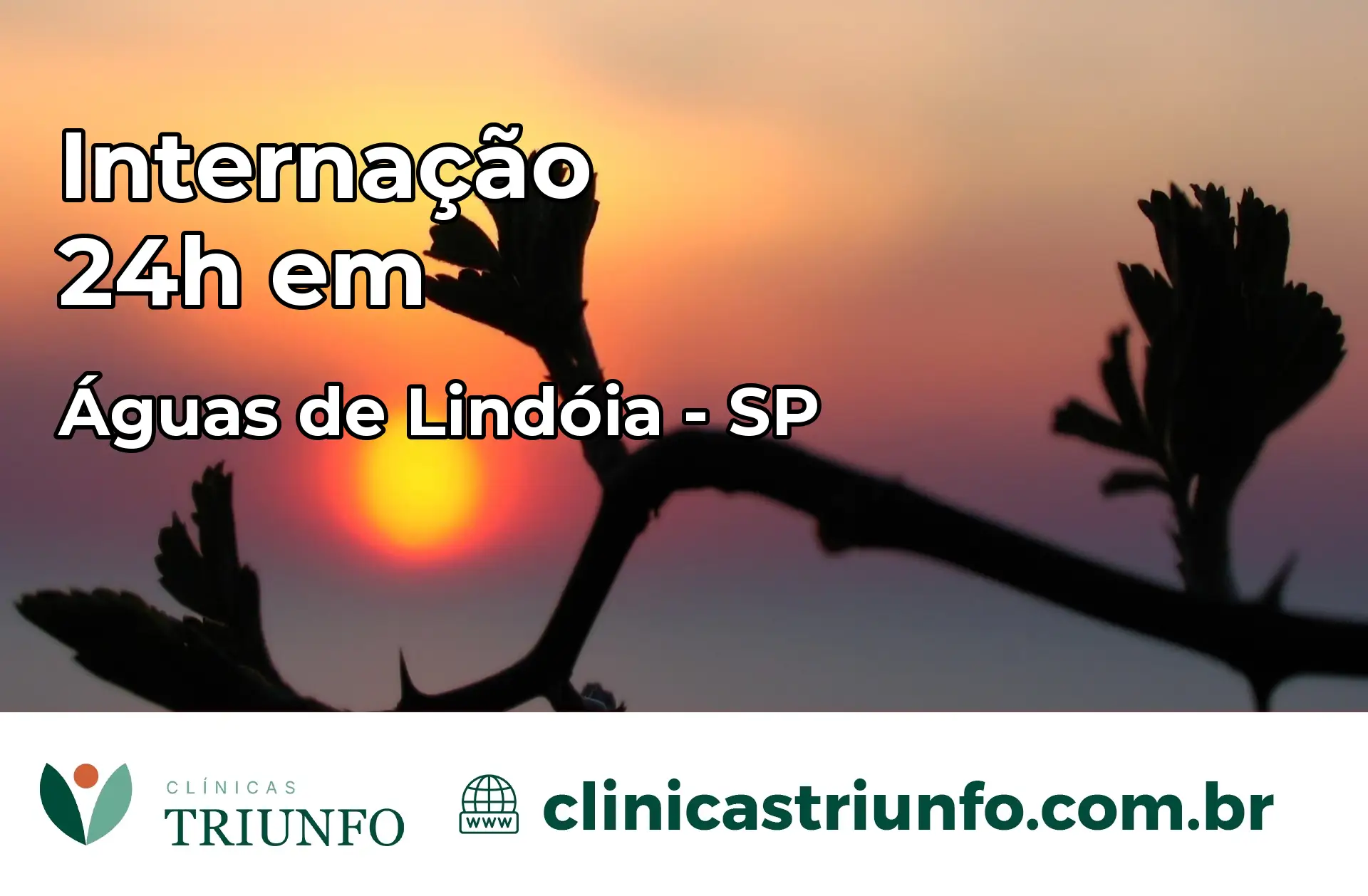 Internação 24 horas em Águas de Lindóia – SP