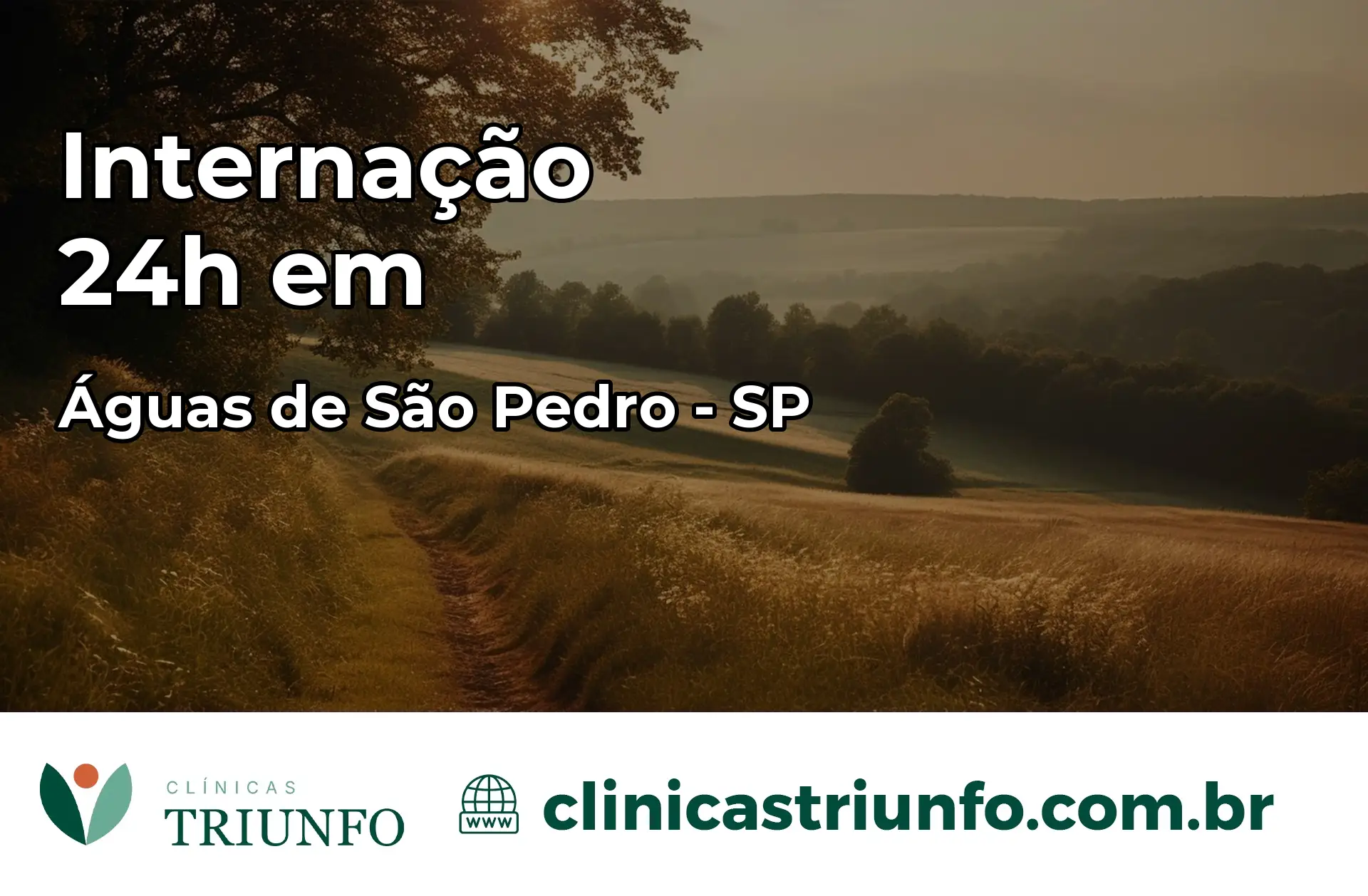 Internação 24 horas em Águas de São Pedro – SP