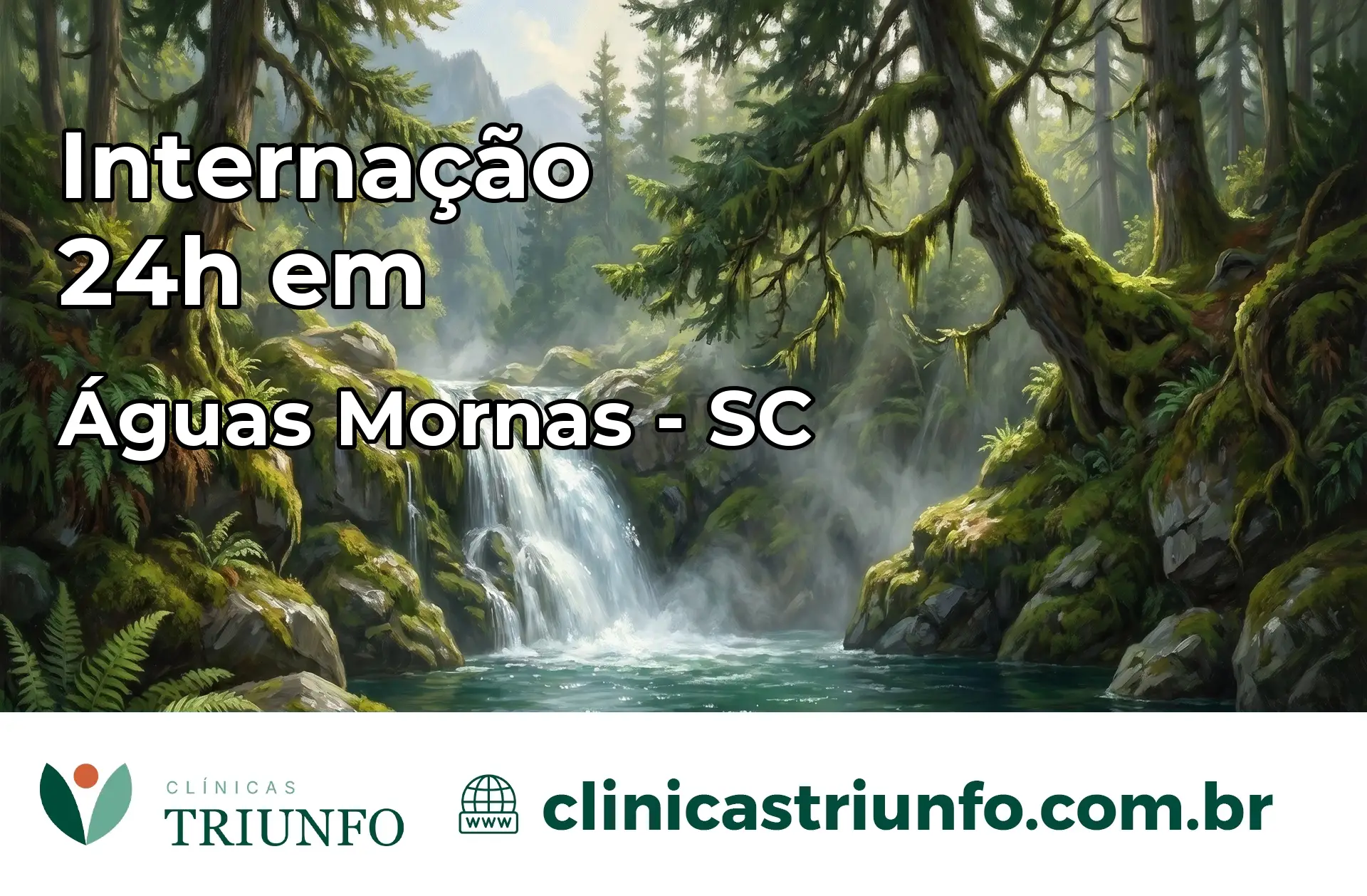 Internação 24 horas em Águas Mornas – SC