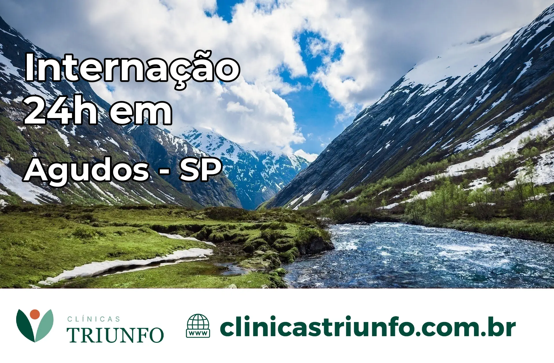 Internação 24 horas em Agudos – SP