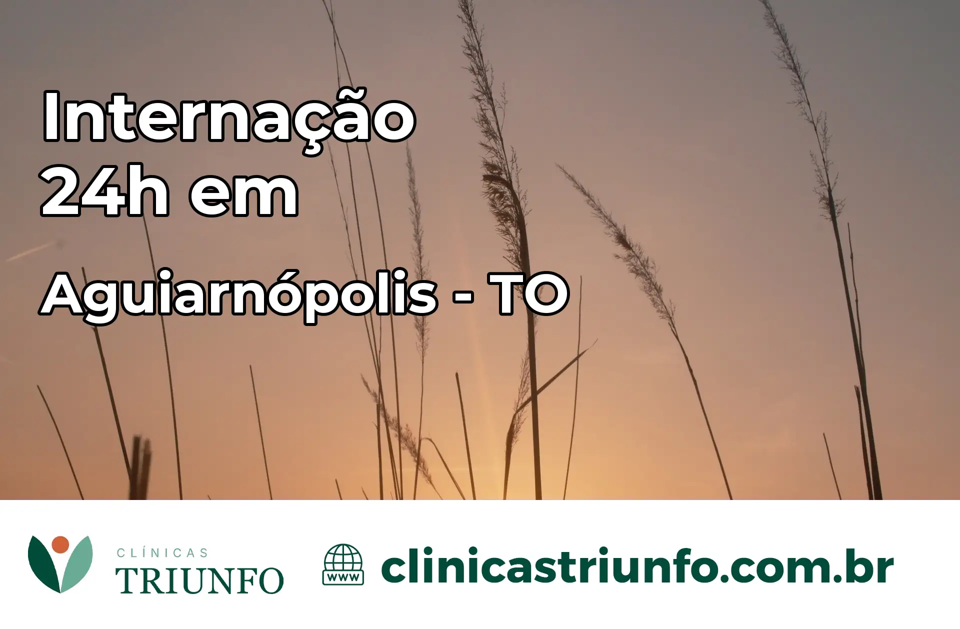 Internação 24 horas em Aguiarnópolis – TO