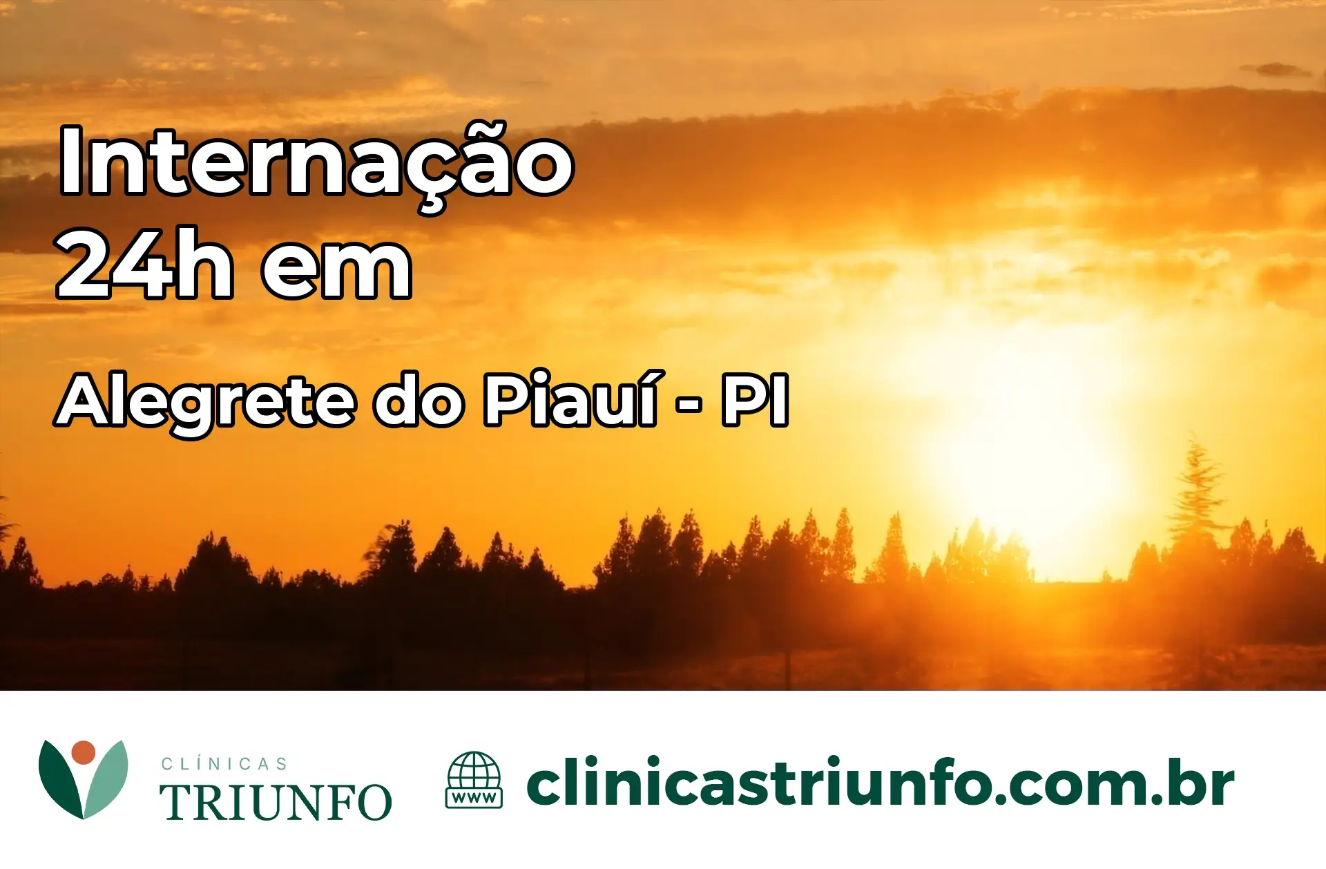 Internação 24 horas em Alegrete do Piauí – PI