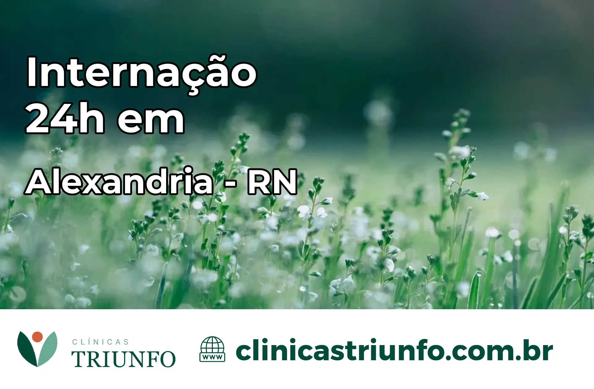 Internação 24 horas em Alexandria – RN