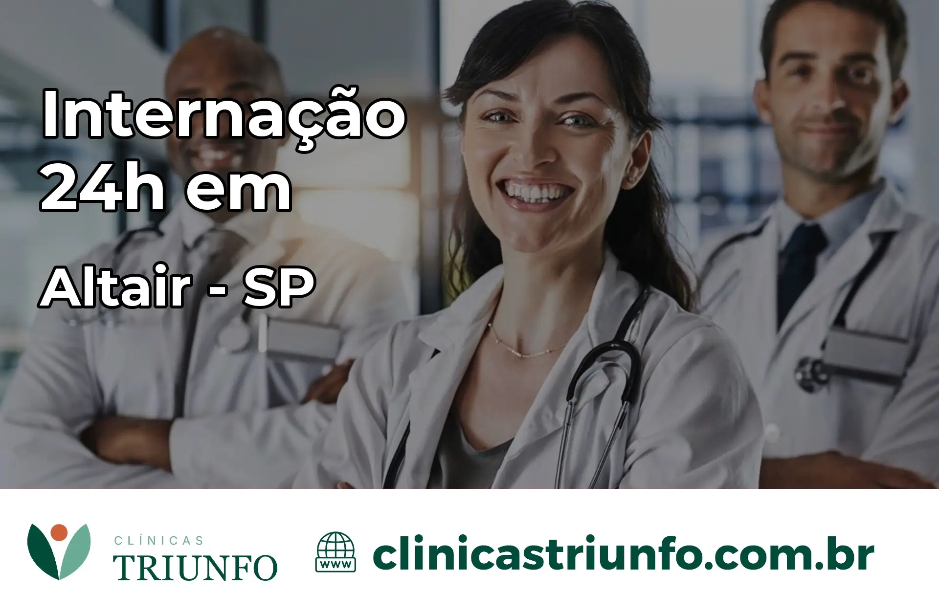 Internação 24 horas em Altair – SP