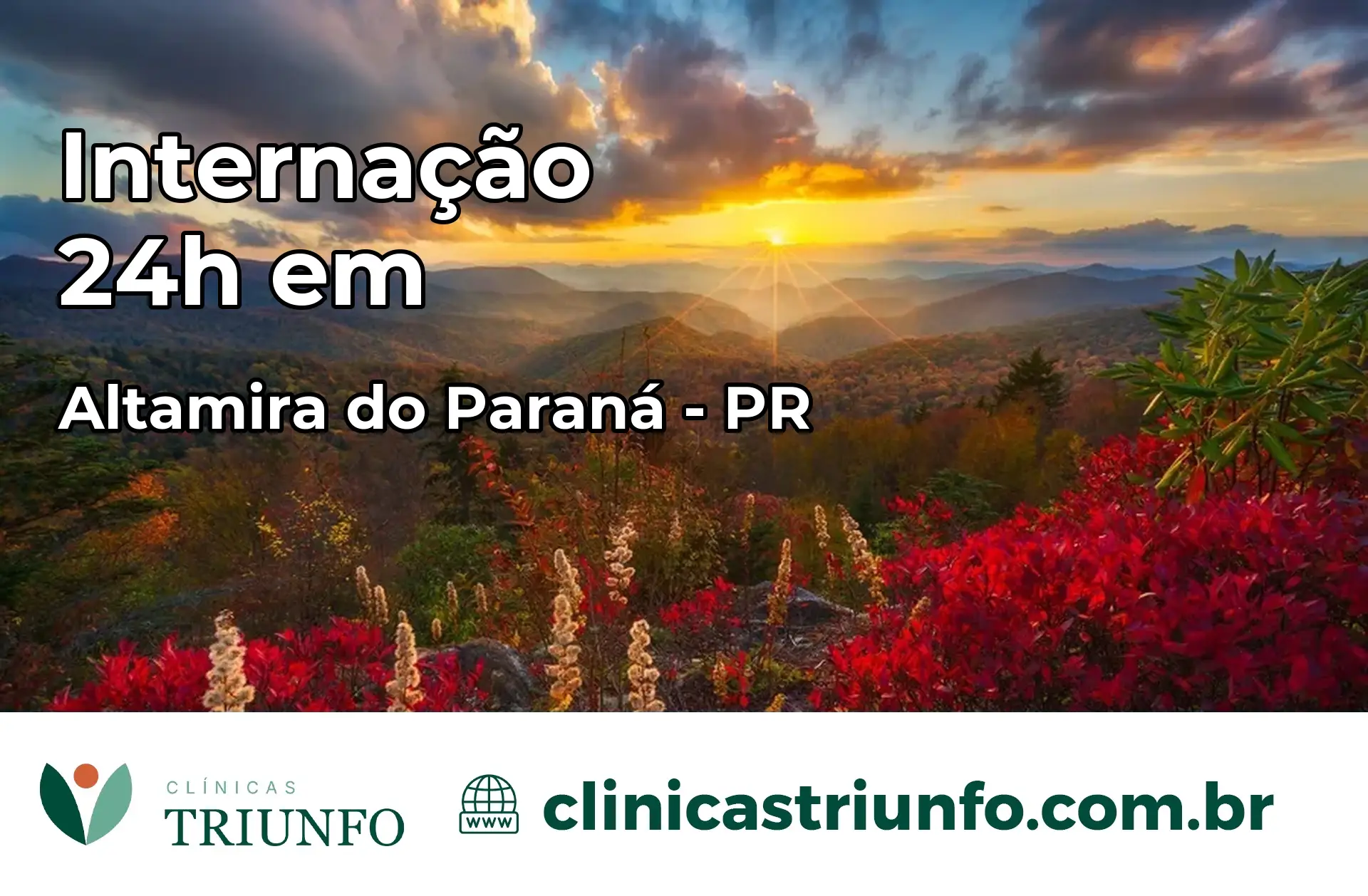 Internação 24 horas em Altamira do Paraná – PR