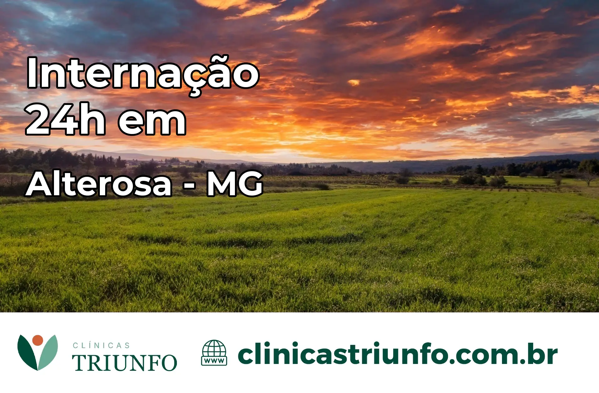 Internação 24 horas em Alterosa – MG