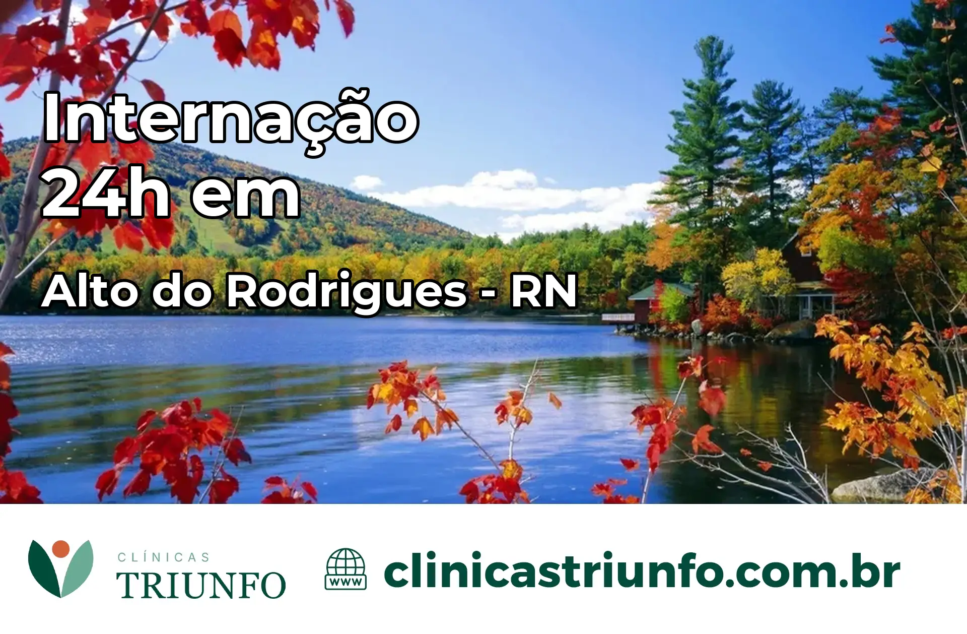 Internação 24 horas em Alto do Rodrigues – RN