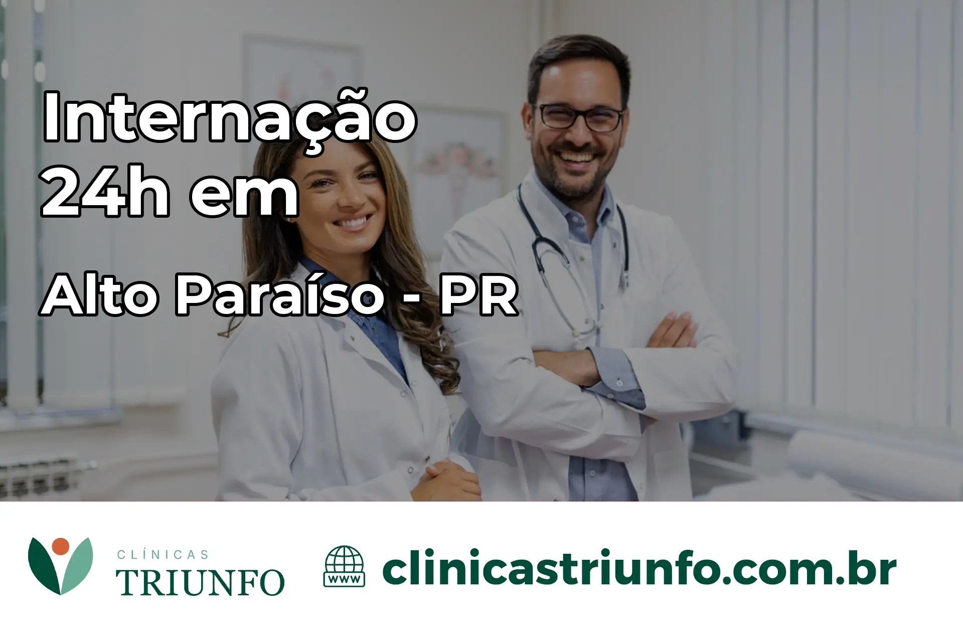 Internação 24 horas em Alto Paraíso – PR