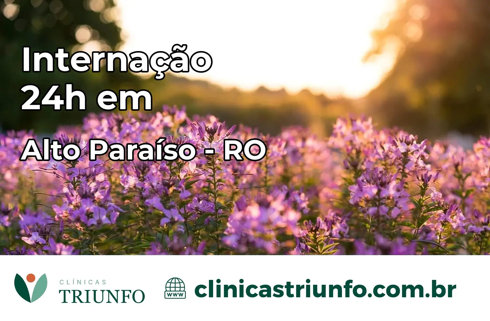 Internação 24 horas em Alto Paraíso – RO