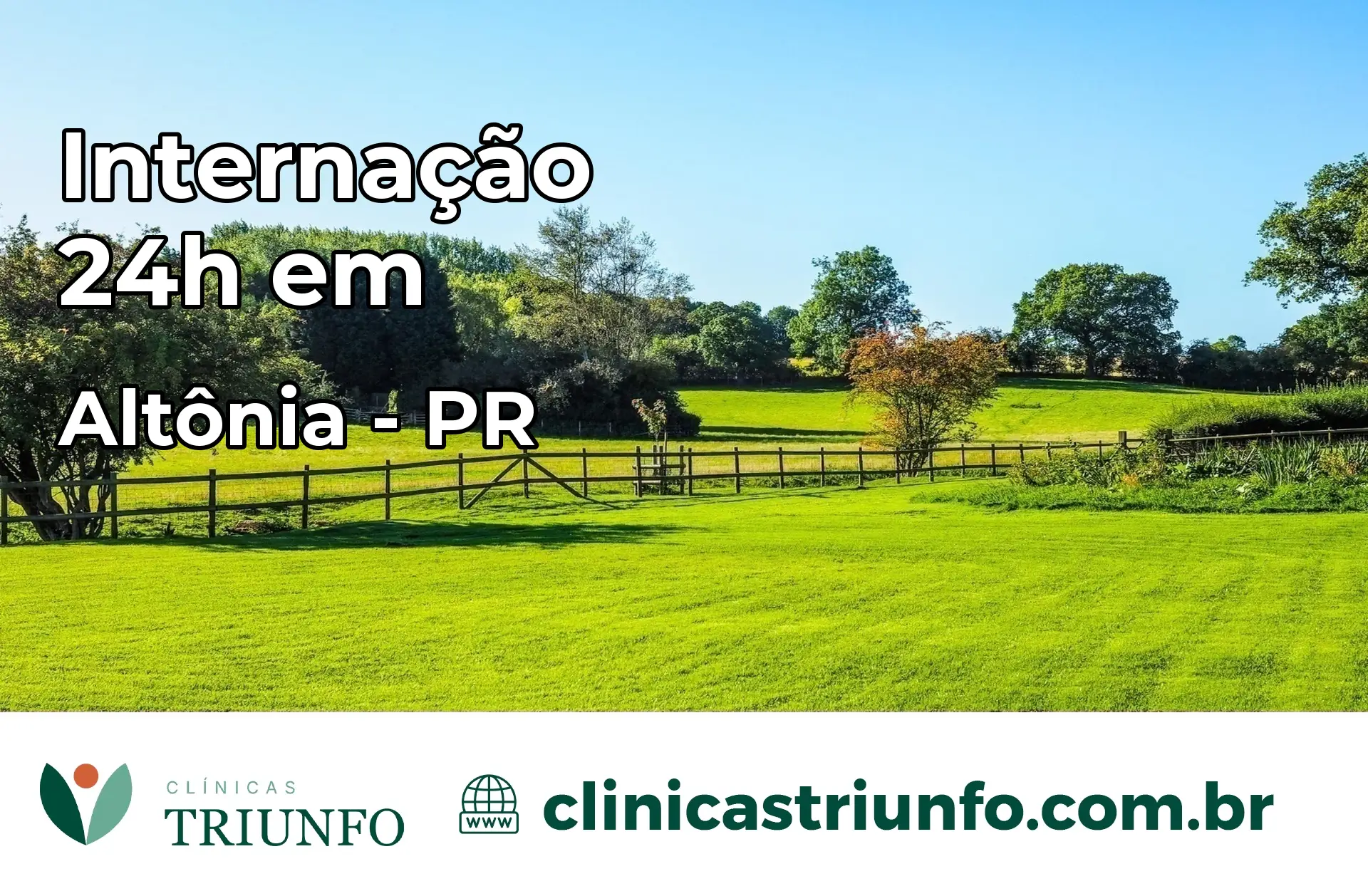 Internação 24 horas em Altônia – PR
