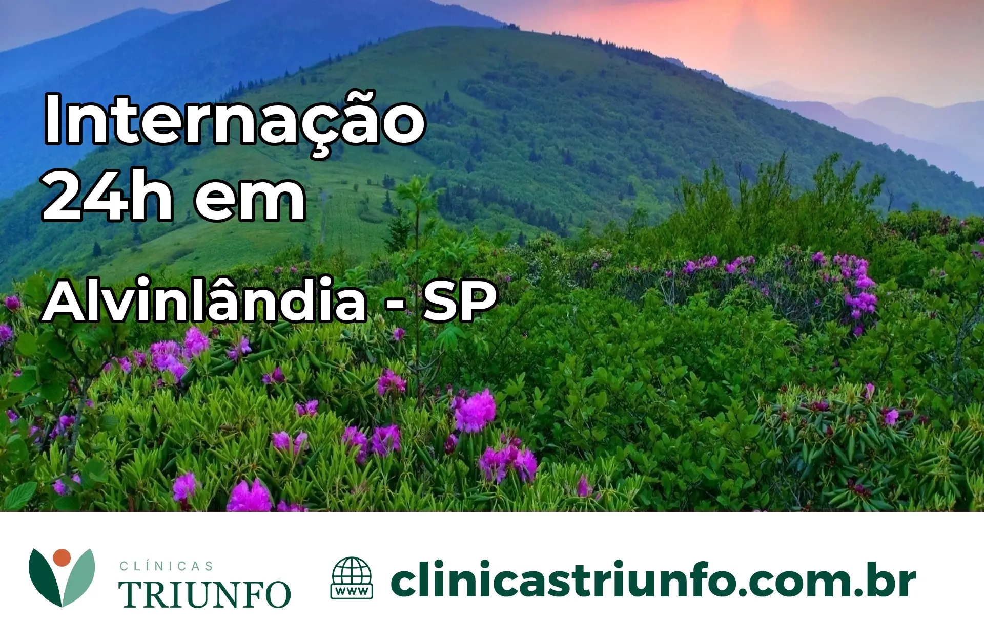 Internação 24 horas em Alvinlândia – SP