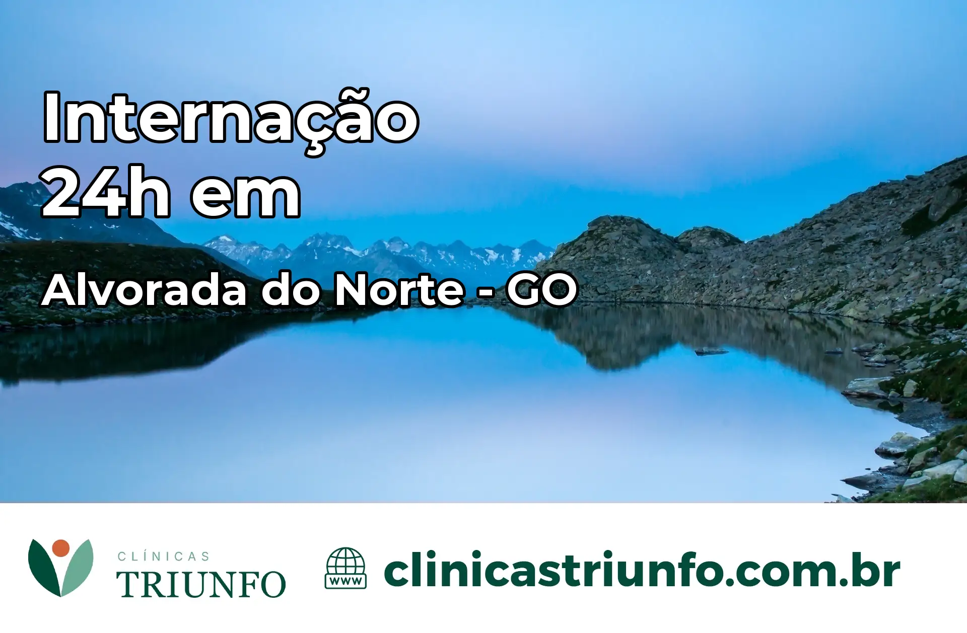 Internação 24 horas em Alvorada do Norte – GO