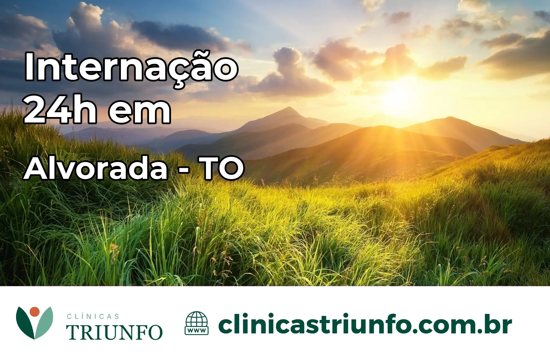 Internação 24 horas em Alvorada – TO