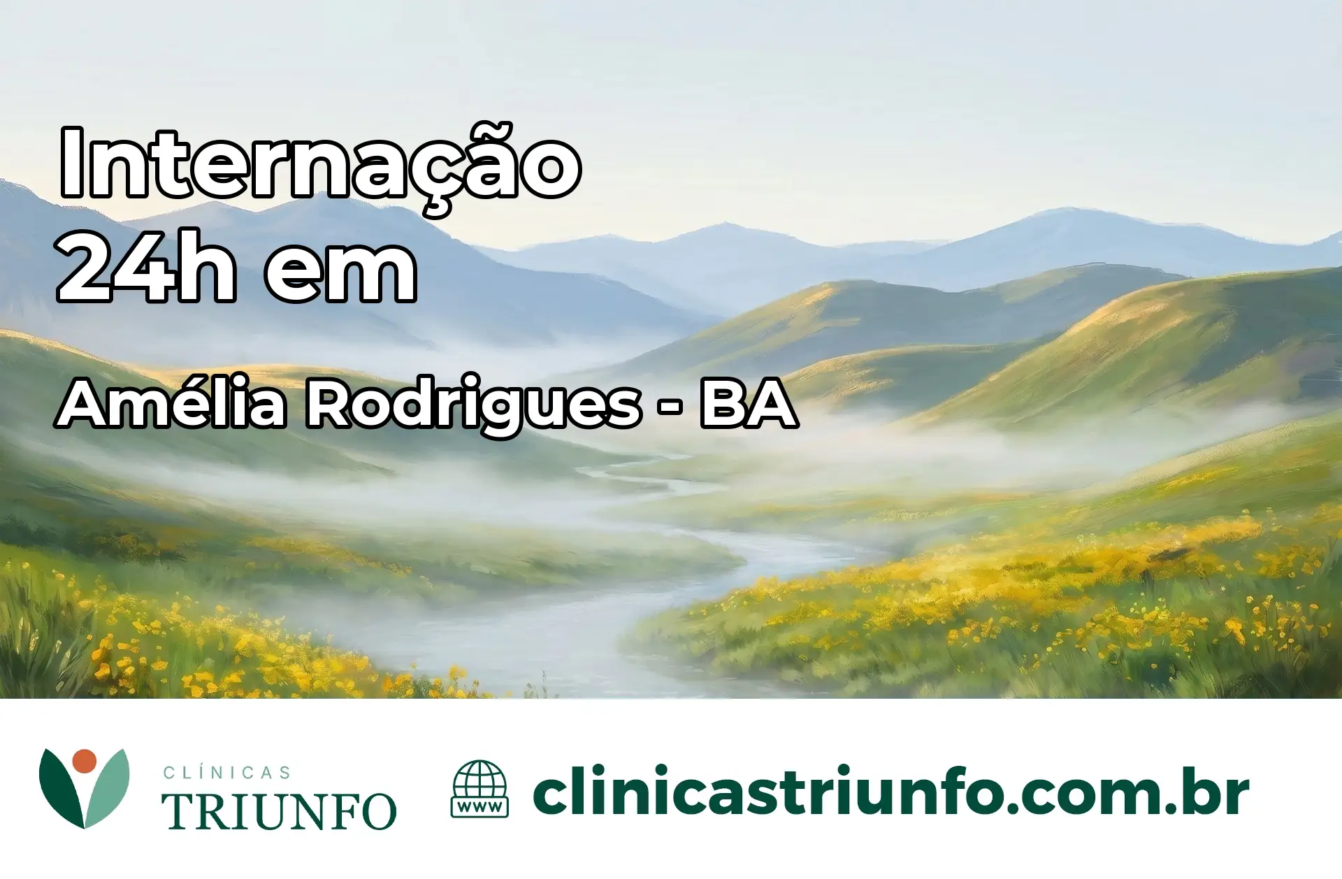 Internação 24 horas em Amélia Rodrigues – BA
