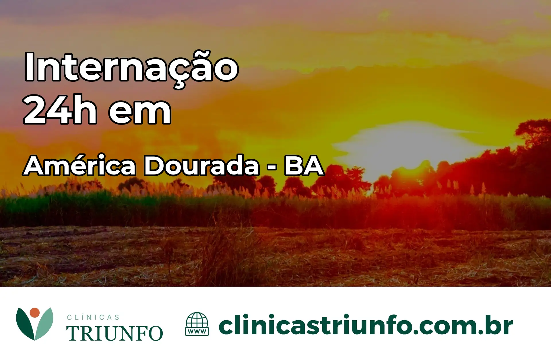 Internação 24 horas em América Dourada – BA