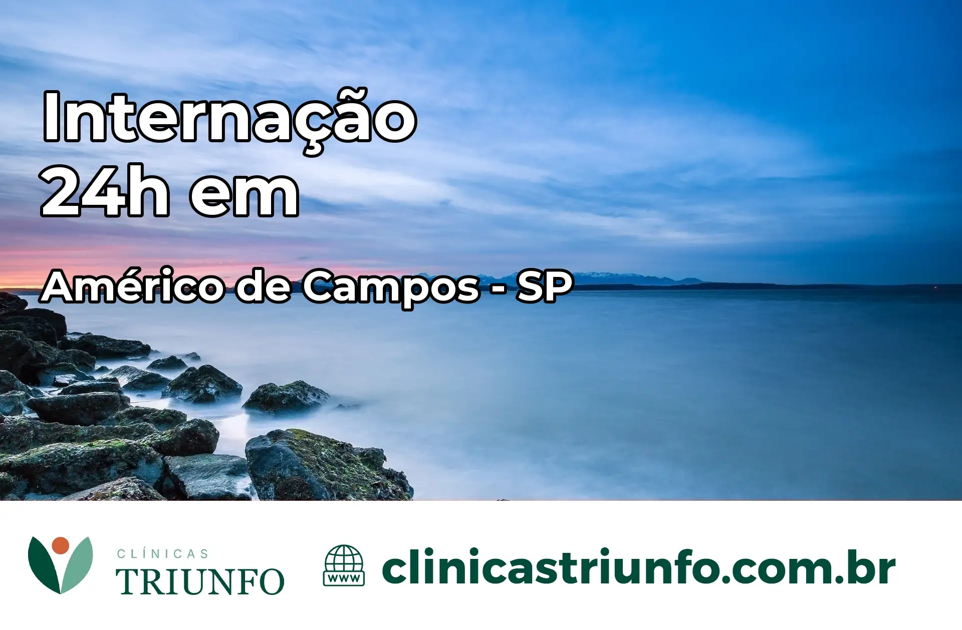 Internação 24 horas em Américo de Campos – SP