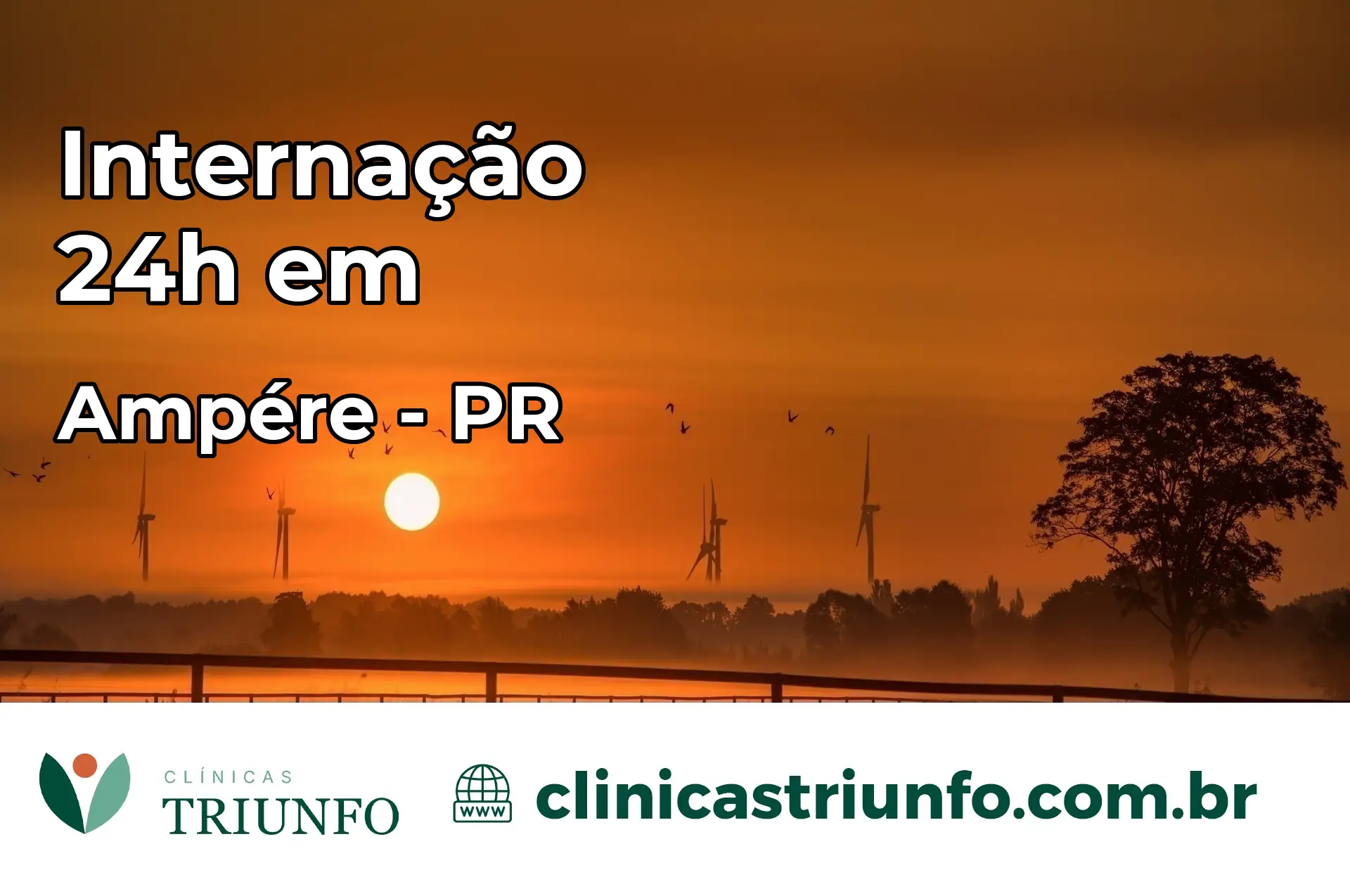Internação 24 horas em Ampére – PR