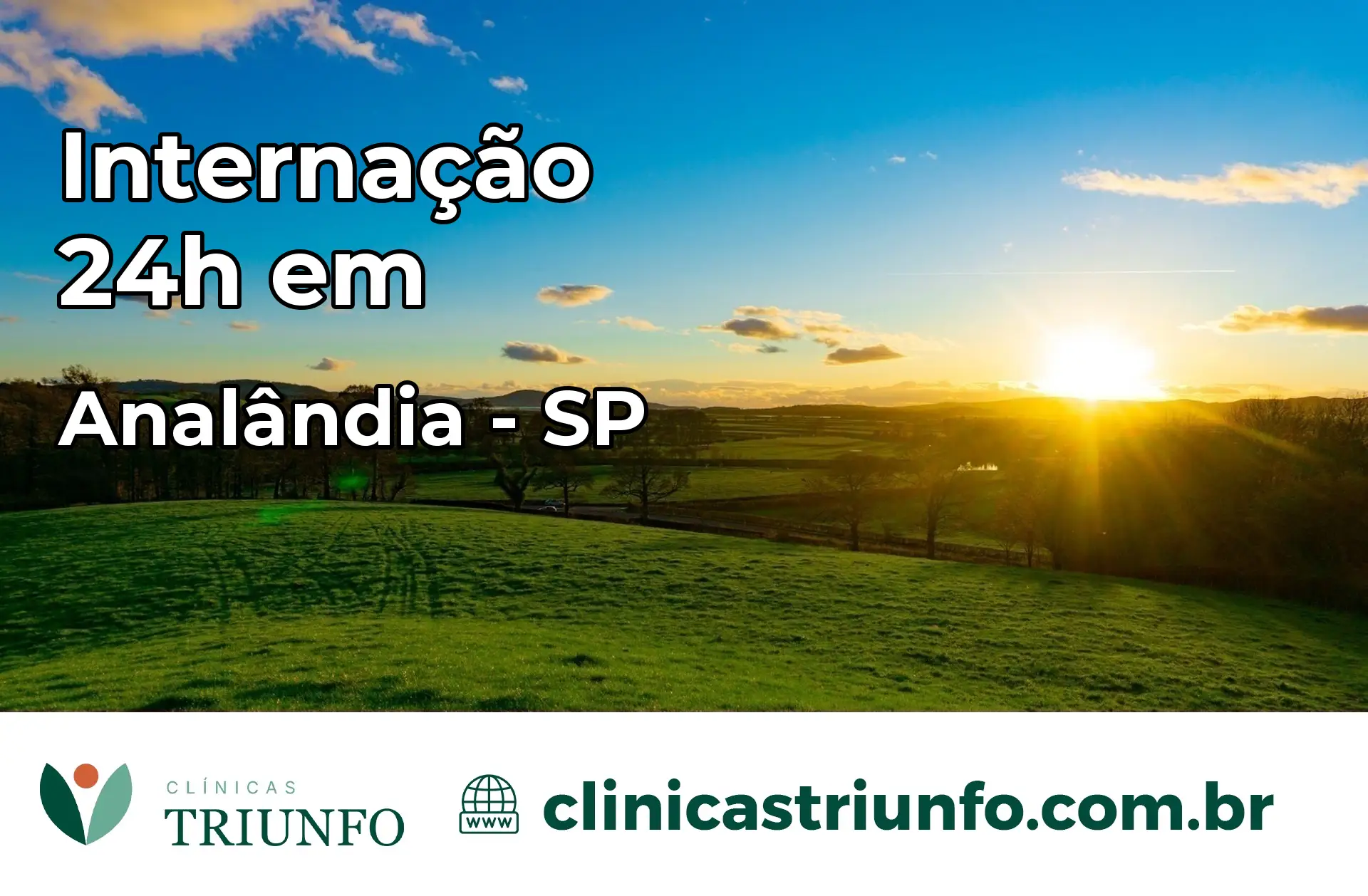 Internação 24 horas em Analândia – SP