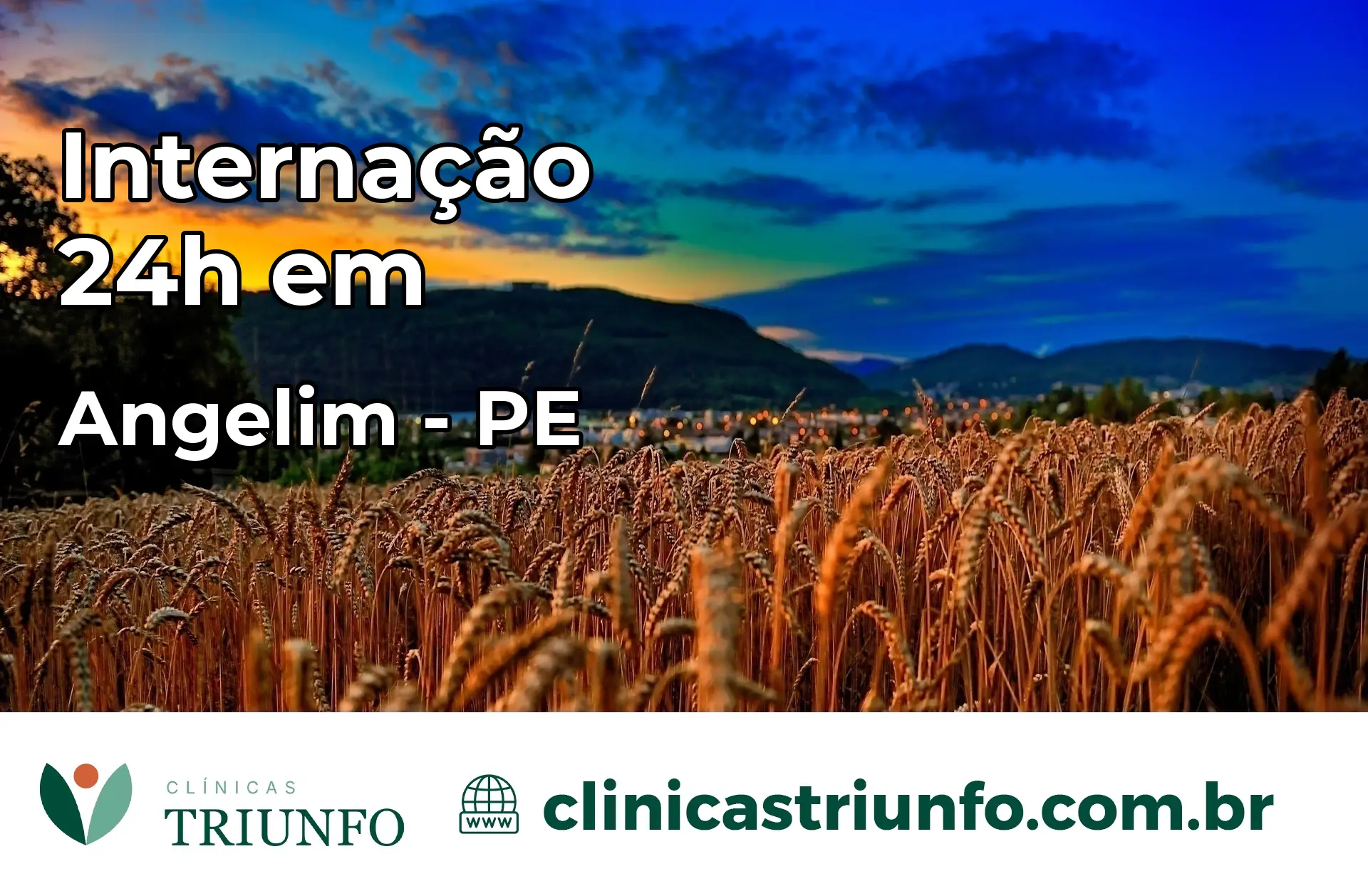 Internação 24 horas em Angelim – PE