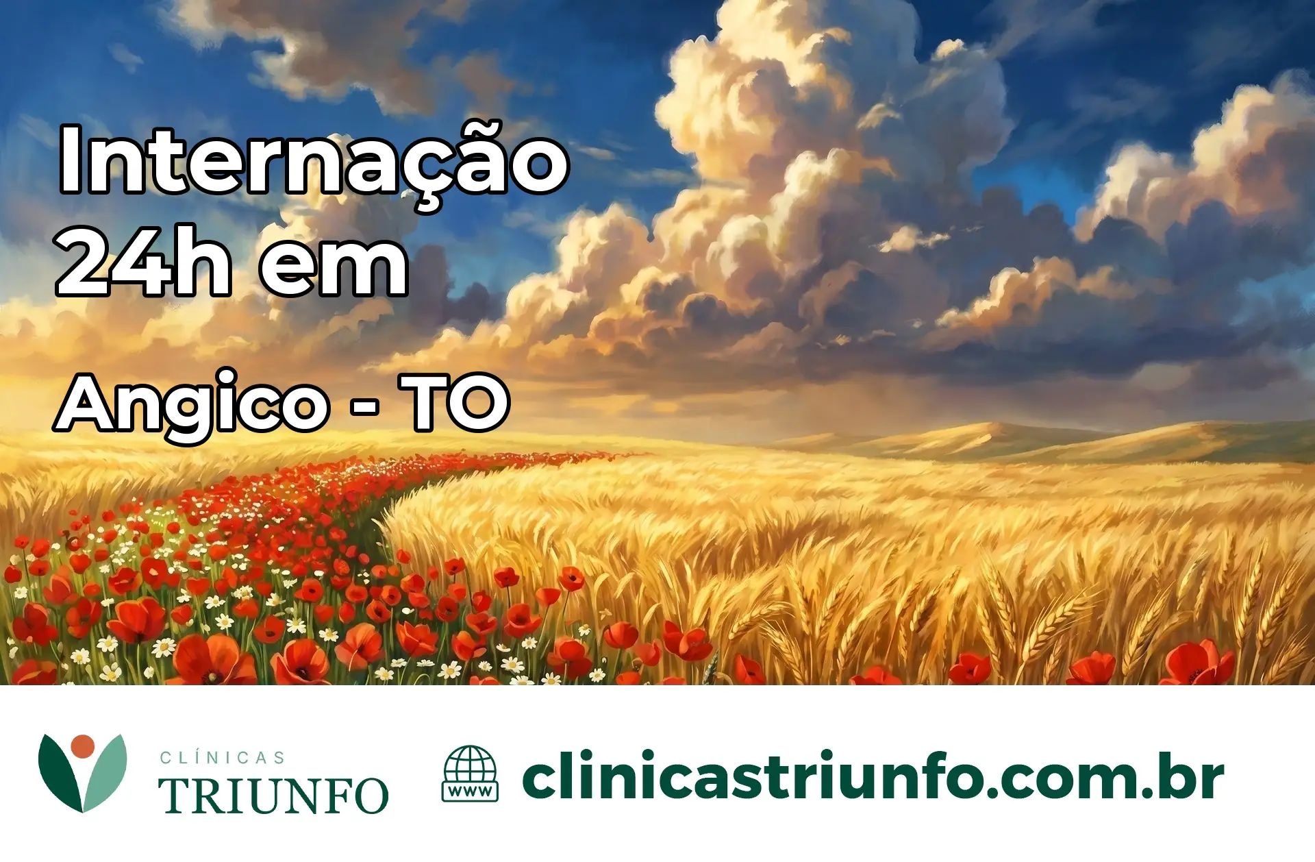 Internação 24 horas em Angico – TO