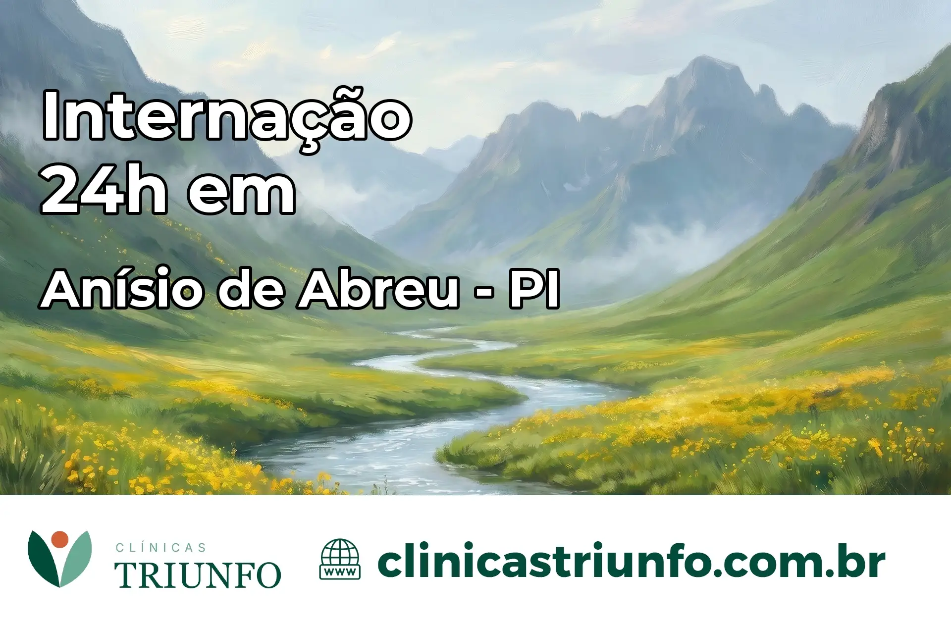 Internação 24 horas em Anísio de Abreu – PI
