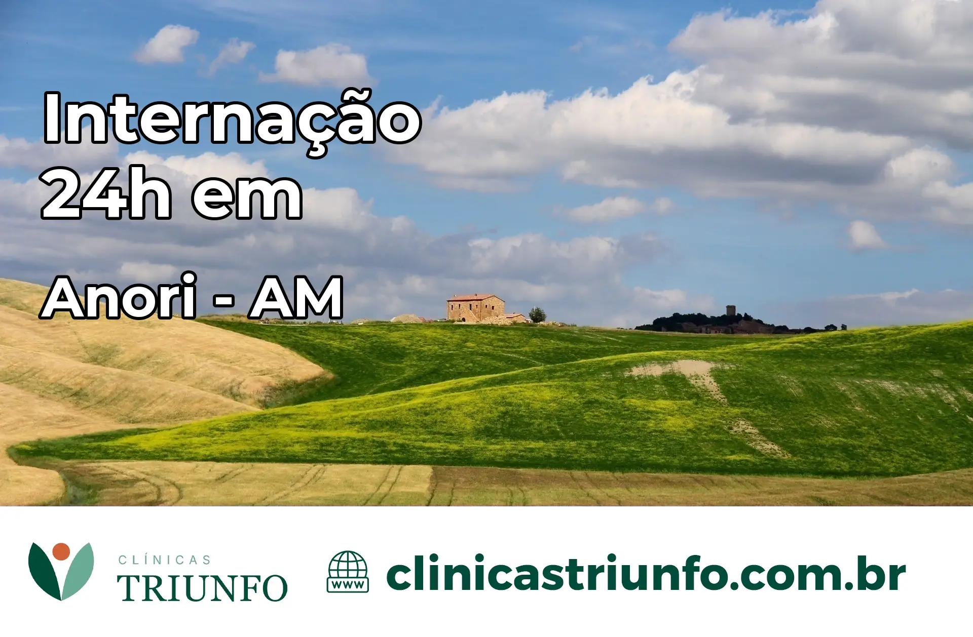 Internação 24 horas em Anori – AM