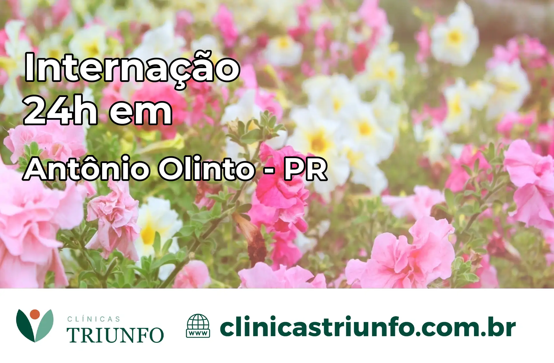 Internação 24 horas em Antônio Olinto – PR