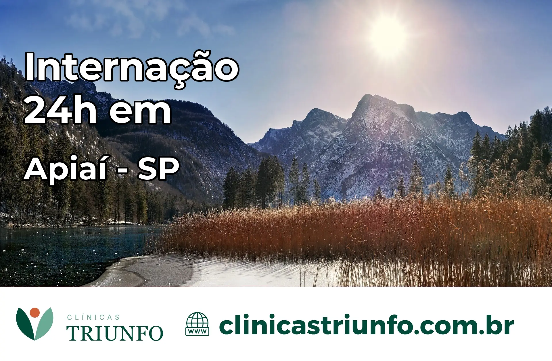 Internação 24 horas em Apiaí – SP