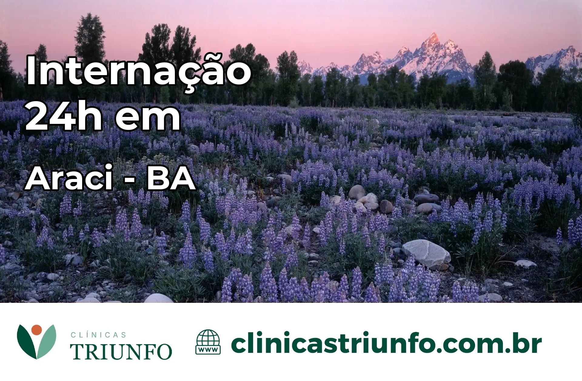 Internação 24 horas em Araci – BA