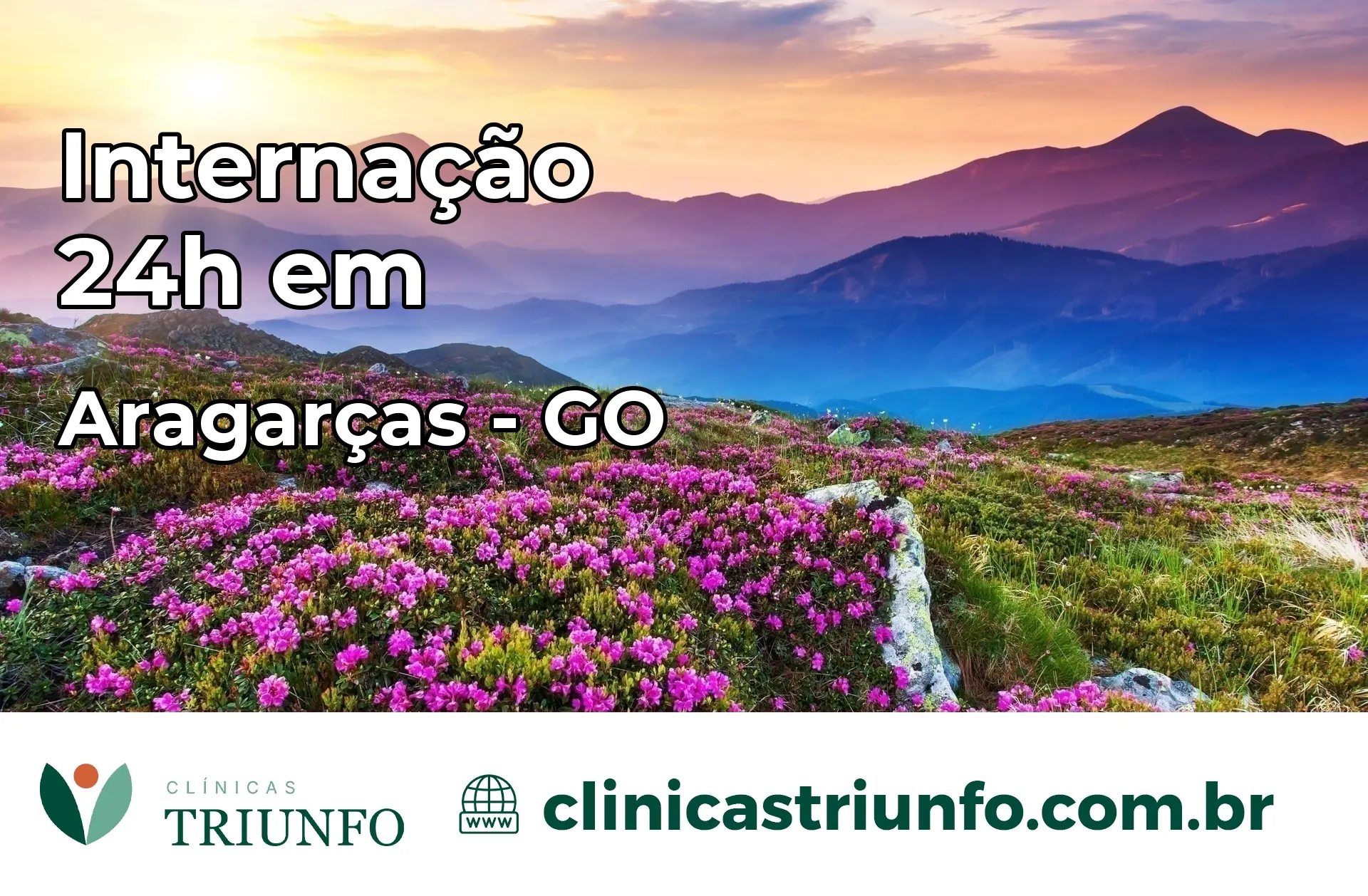 Internação 24 horas em Aragarças – GO