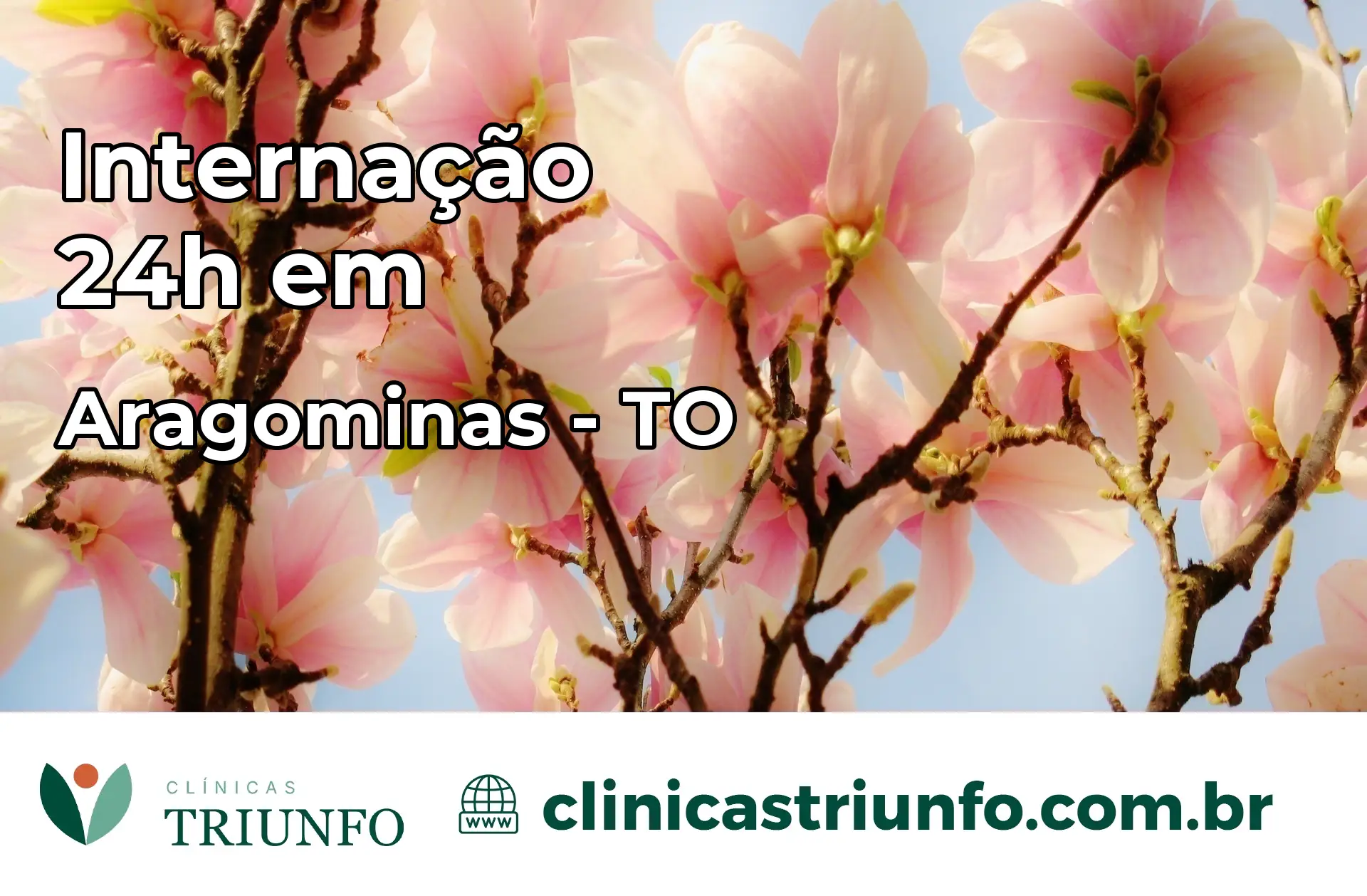 Internação 24 horas em Aragominas – TO