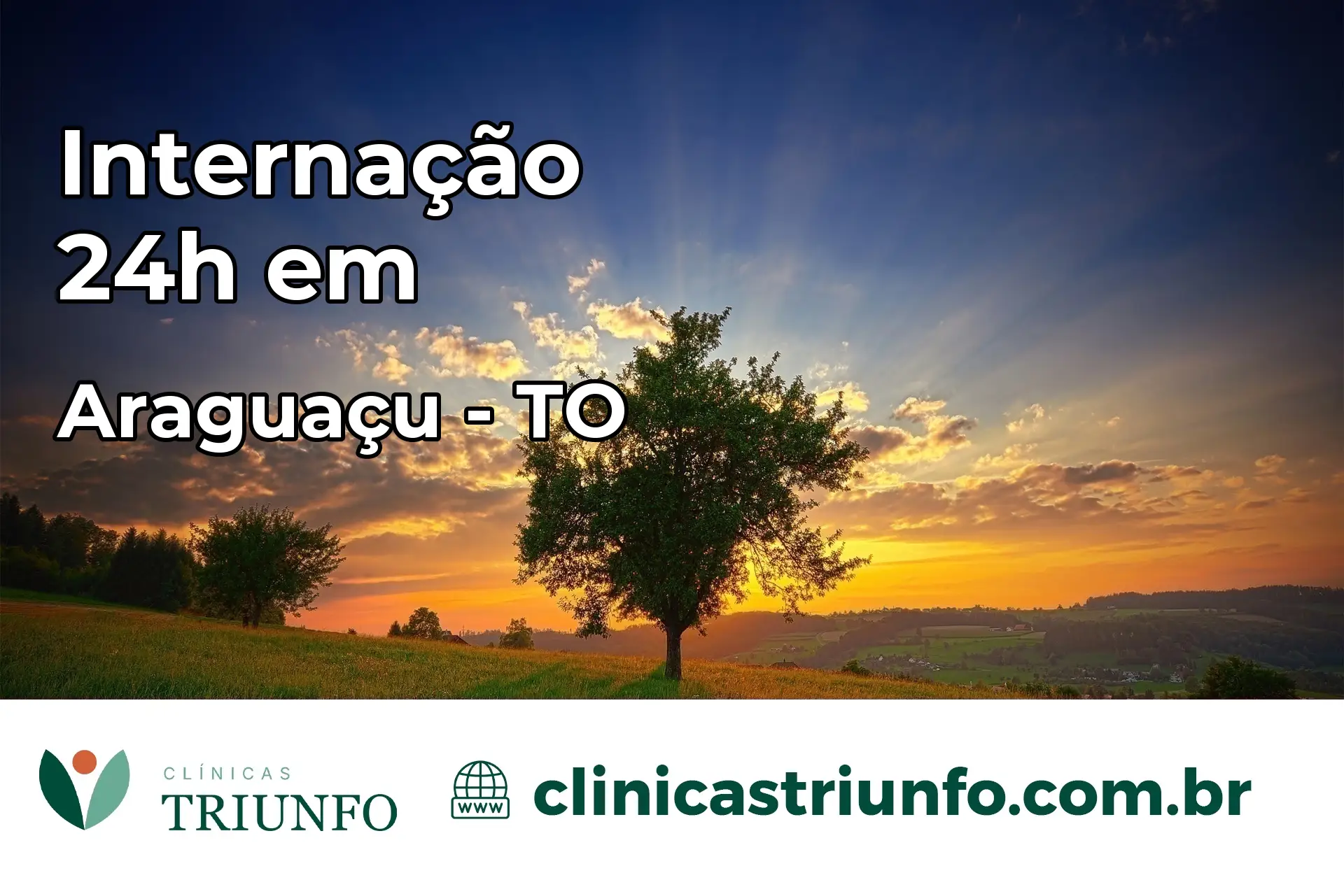 Internação 24 horas em Araguaçu – TO
