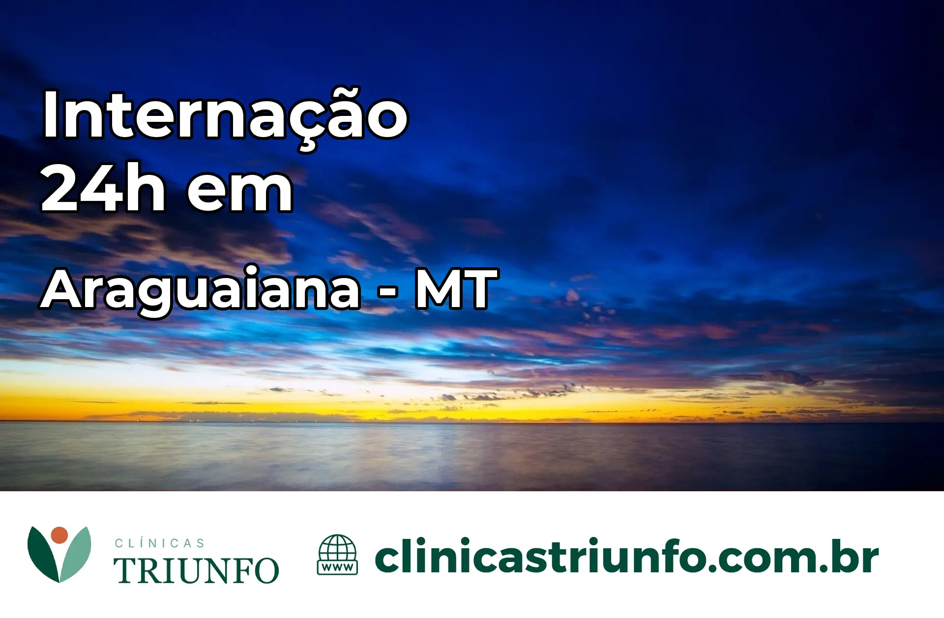 Internação 24 horas em Araguaiana – MT
