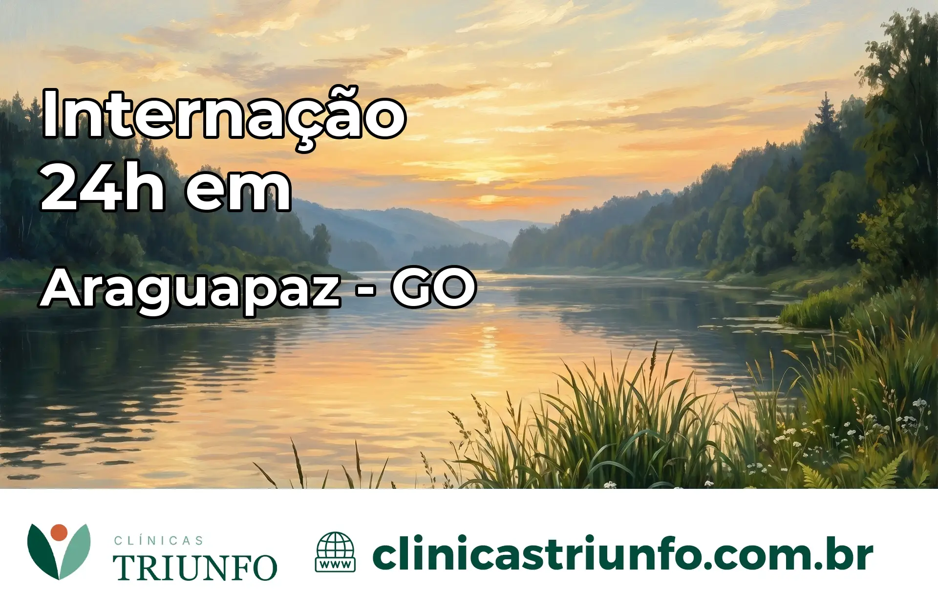 Internação 24 horas em Araguapaz – GO