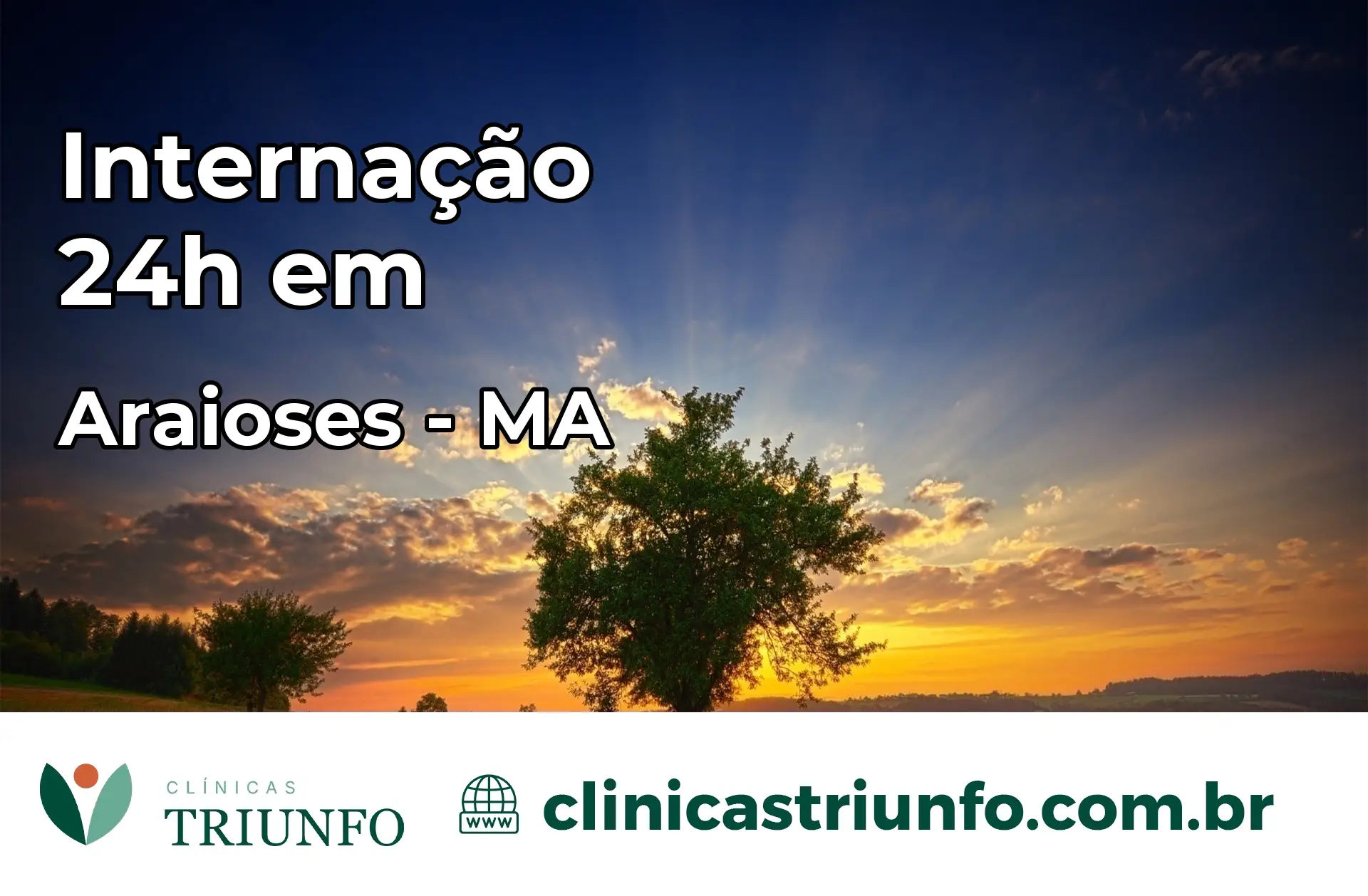 Internação 24 horas em Araioses – MA