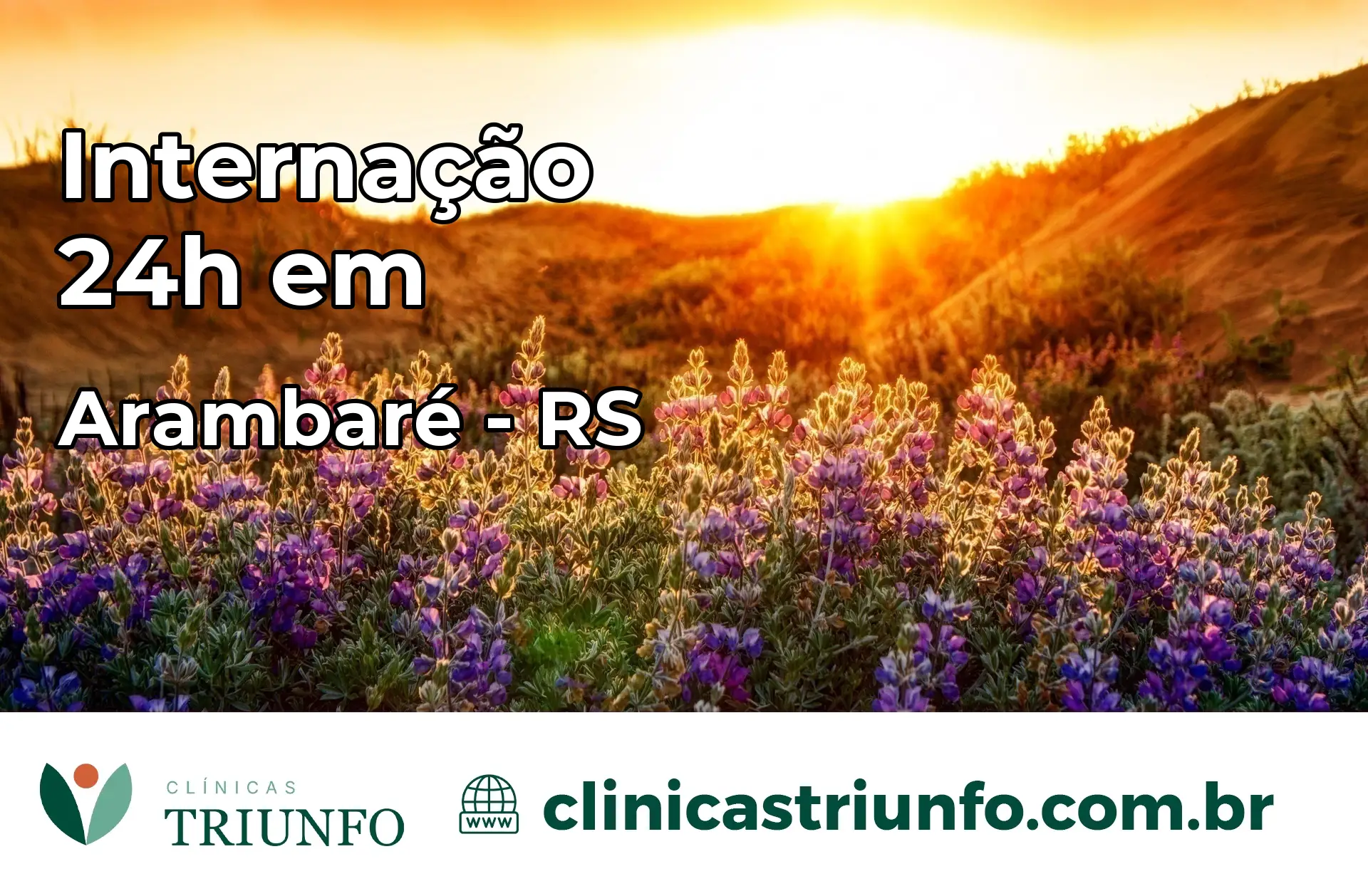 Internação 24 horas em Arambaré – RS