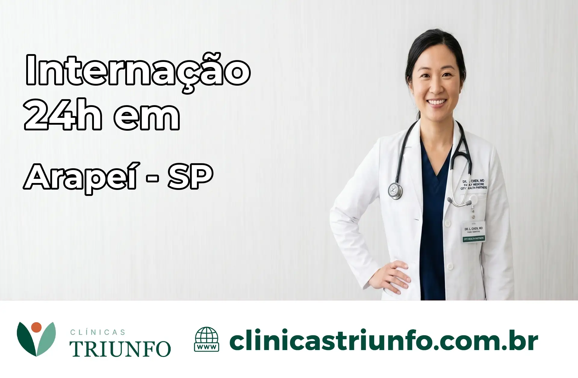 Internação 24 horas em Arapeí – SP